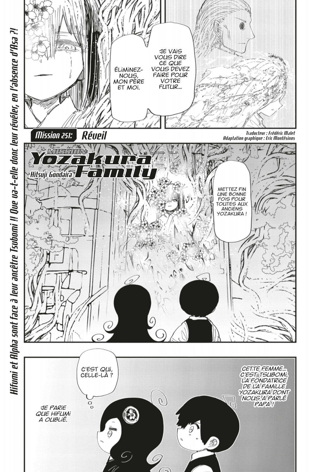 Read Mission Yozakura Family FR Manga Online