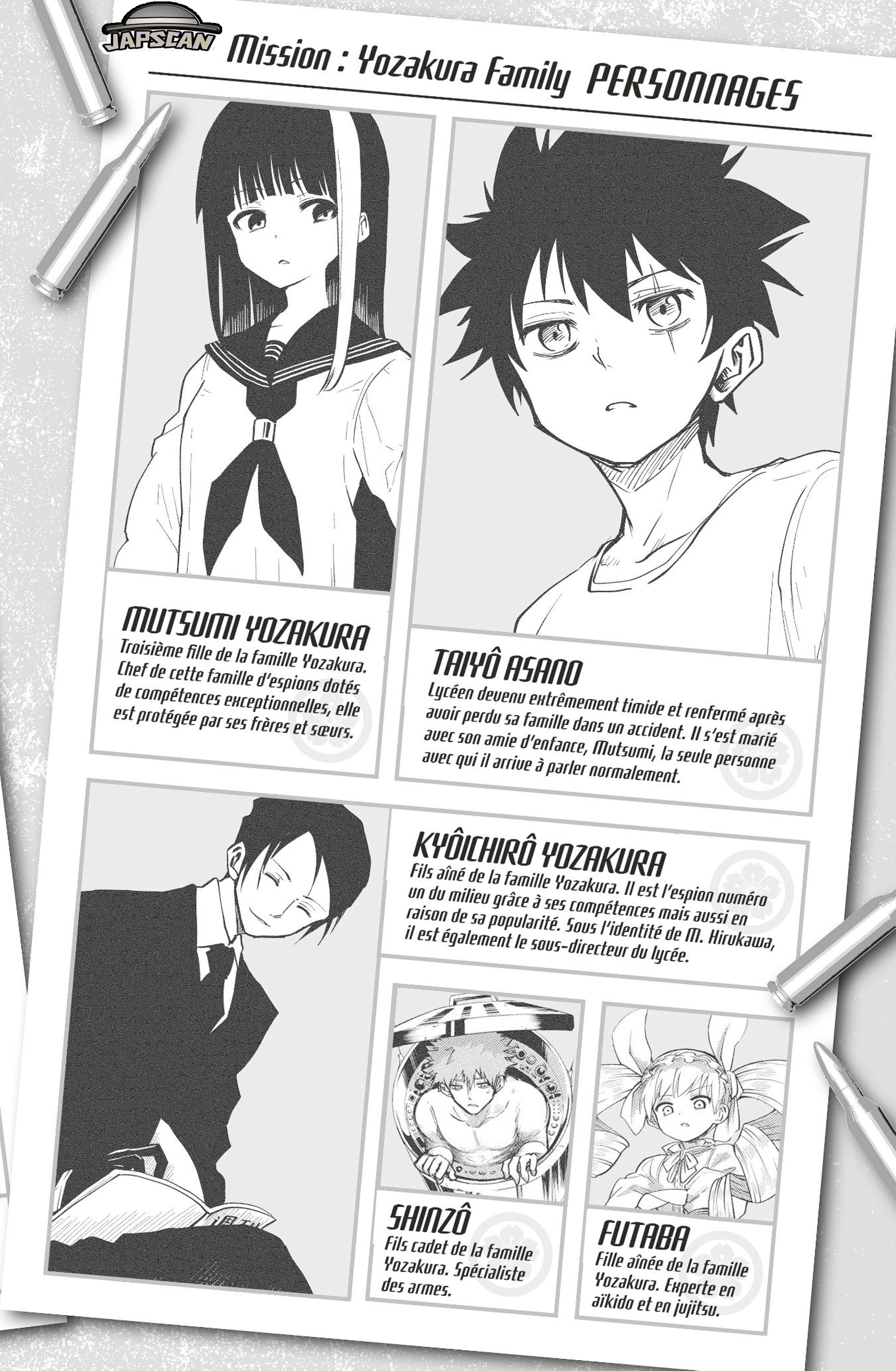 Read Mission Yozakura Family FR Manga Online