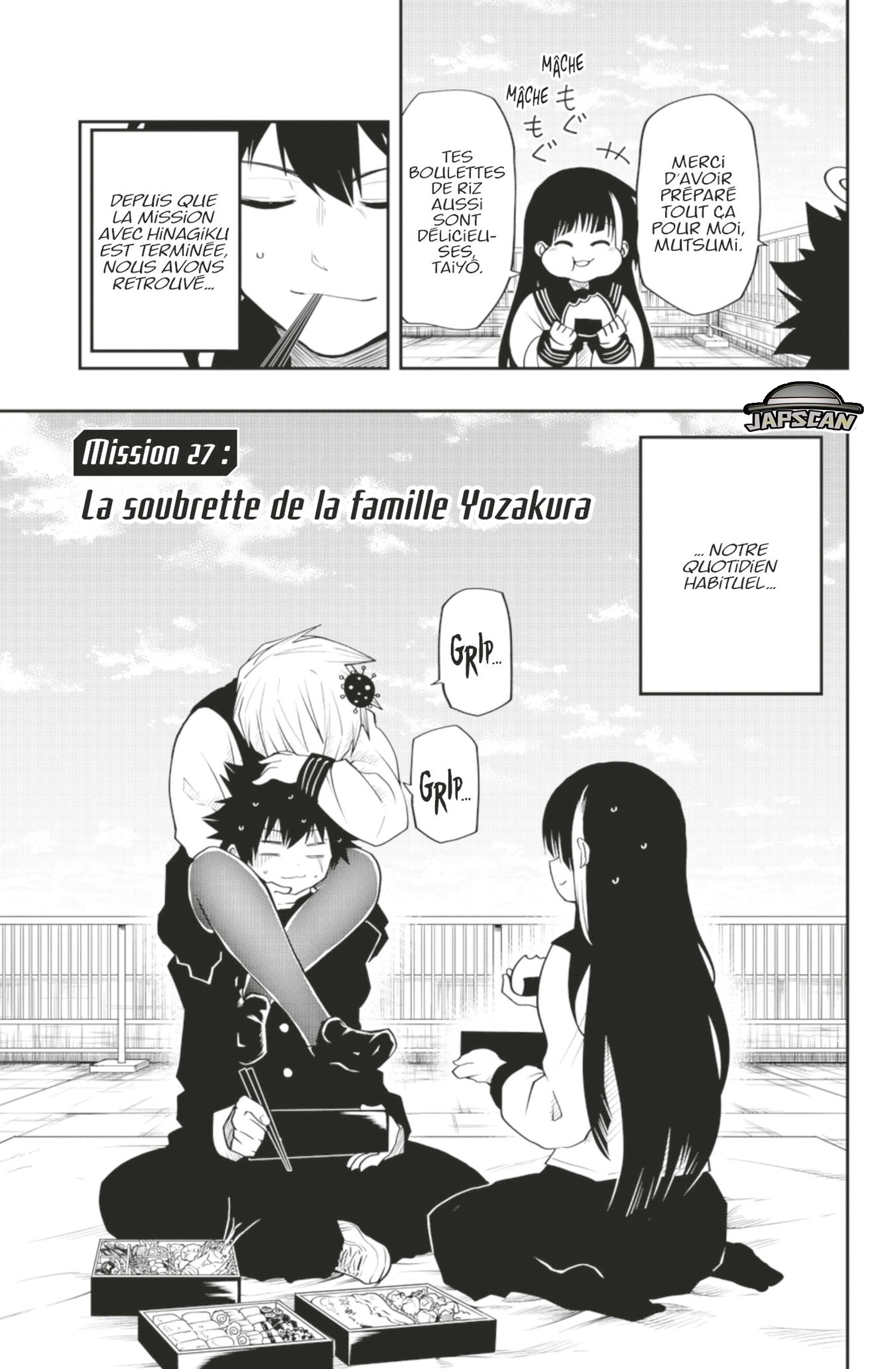 Read Mission Yozakura Family FR Manga Online