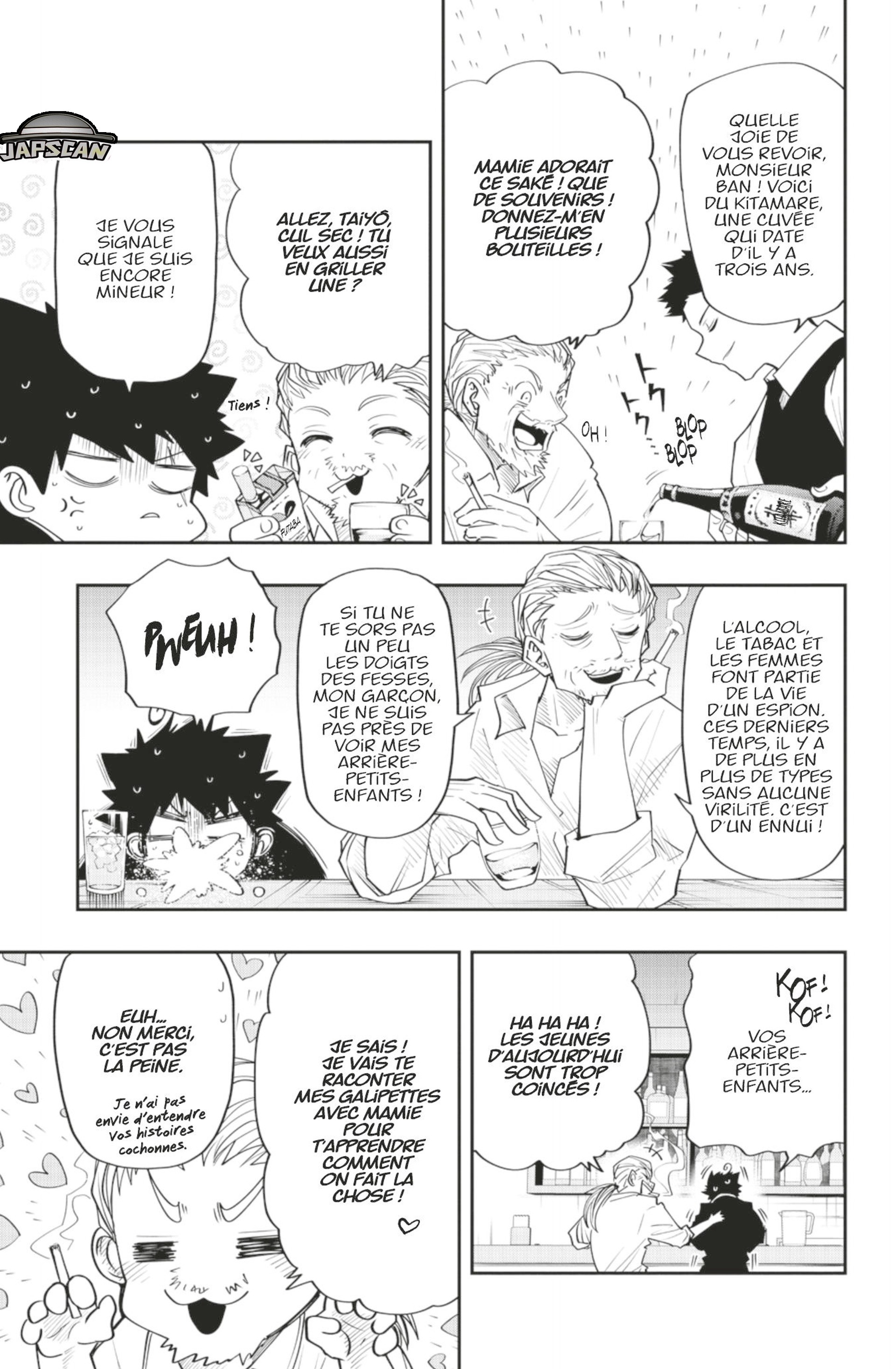 Read Mission Yozakura Family FR Manga Online