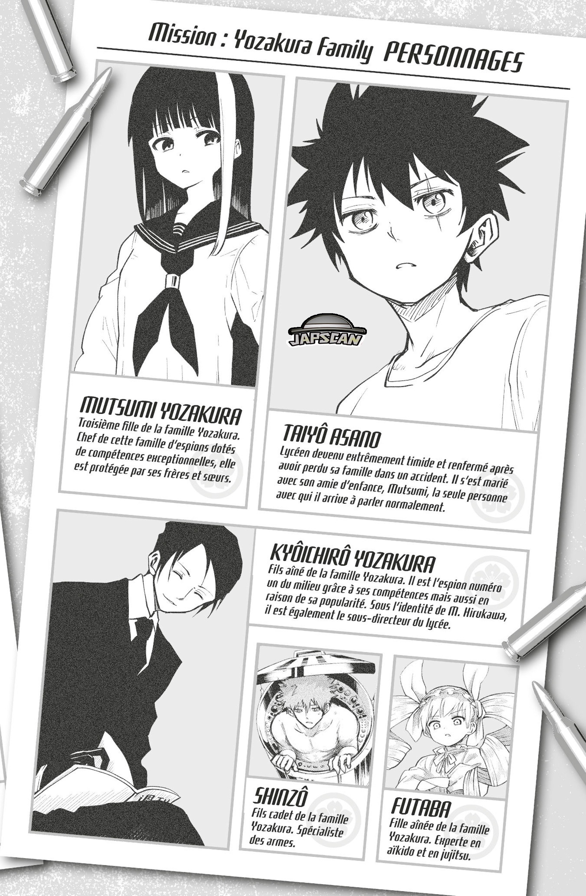 Read Mission Yozakura Family FR Manga Online