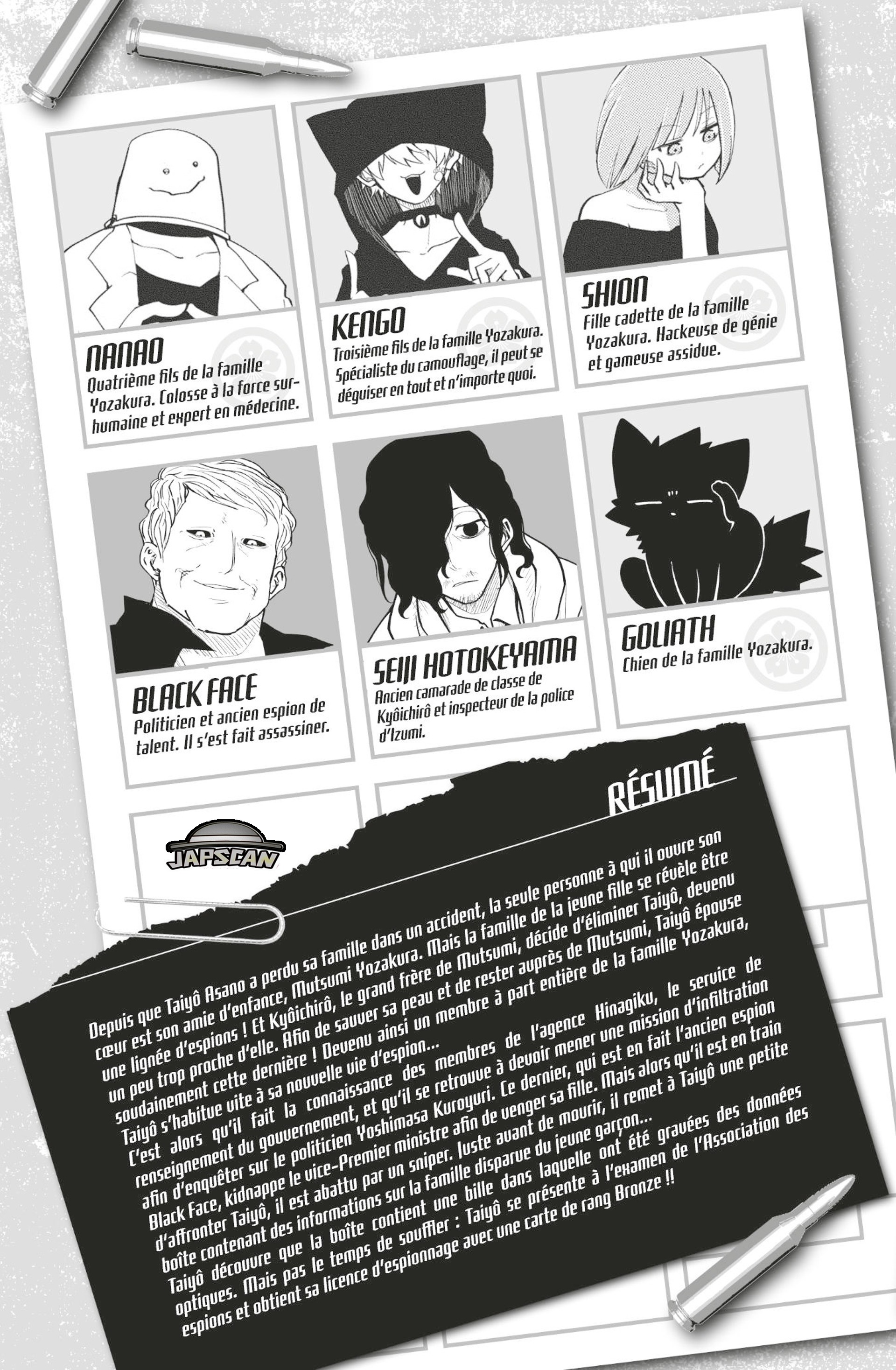 Read Mission Yozakura Family FR Manga Online