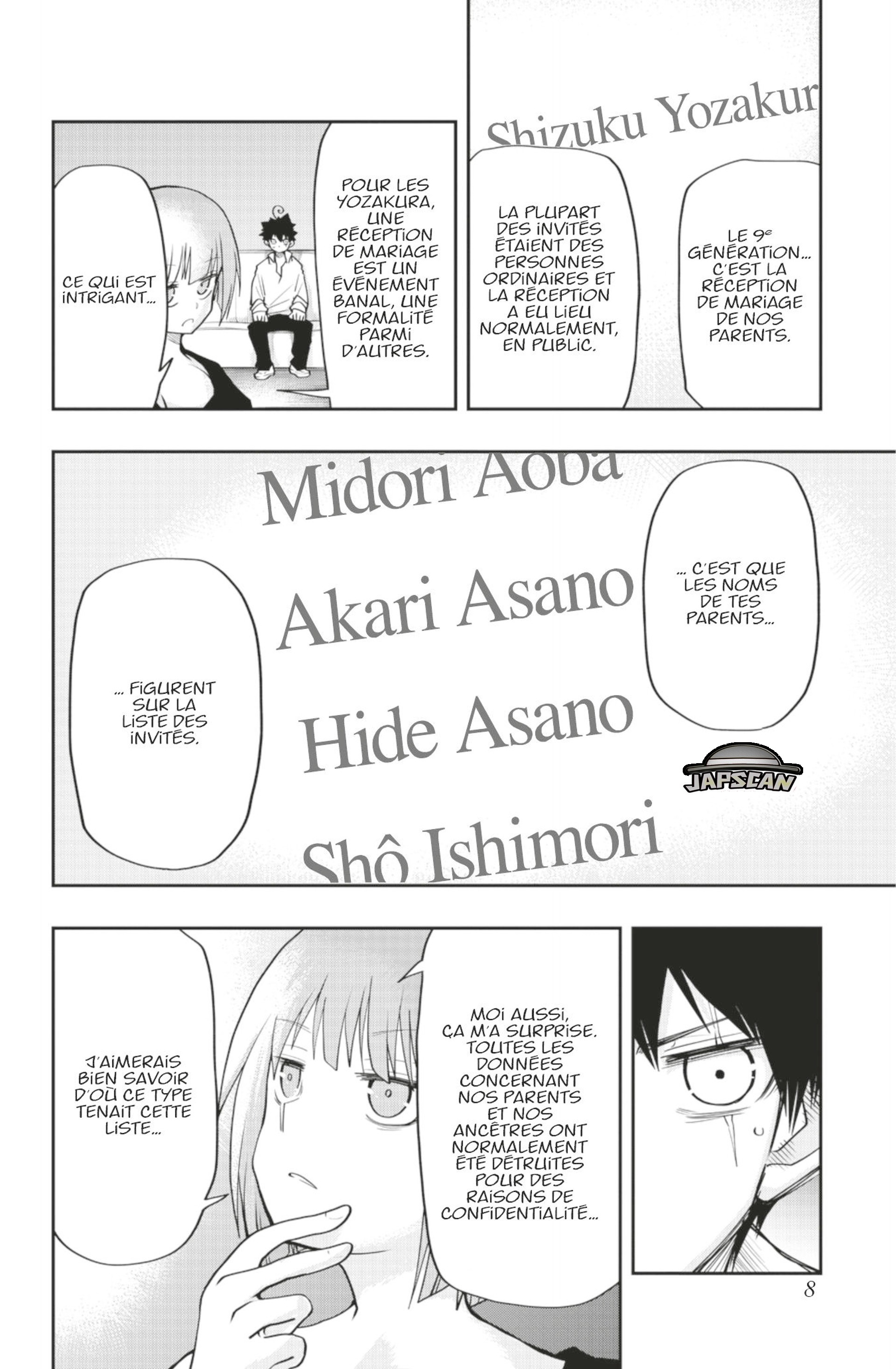 Read Mission Yozakura Family FR Manga Online