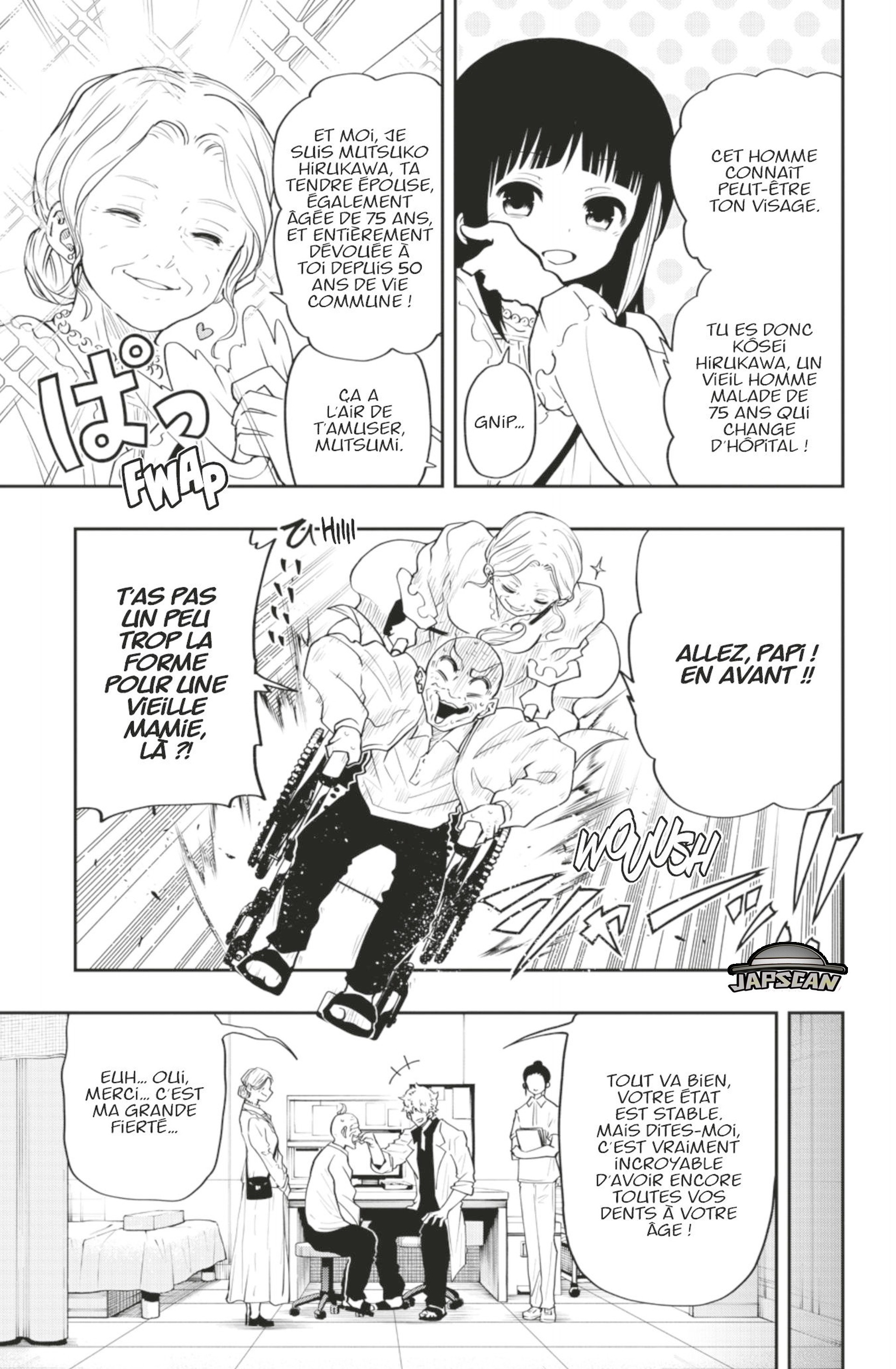 Read Mission Yozakura Family FR Manga Online
