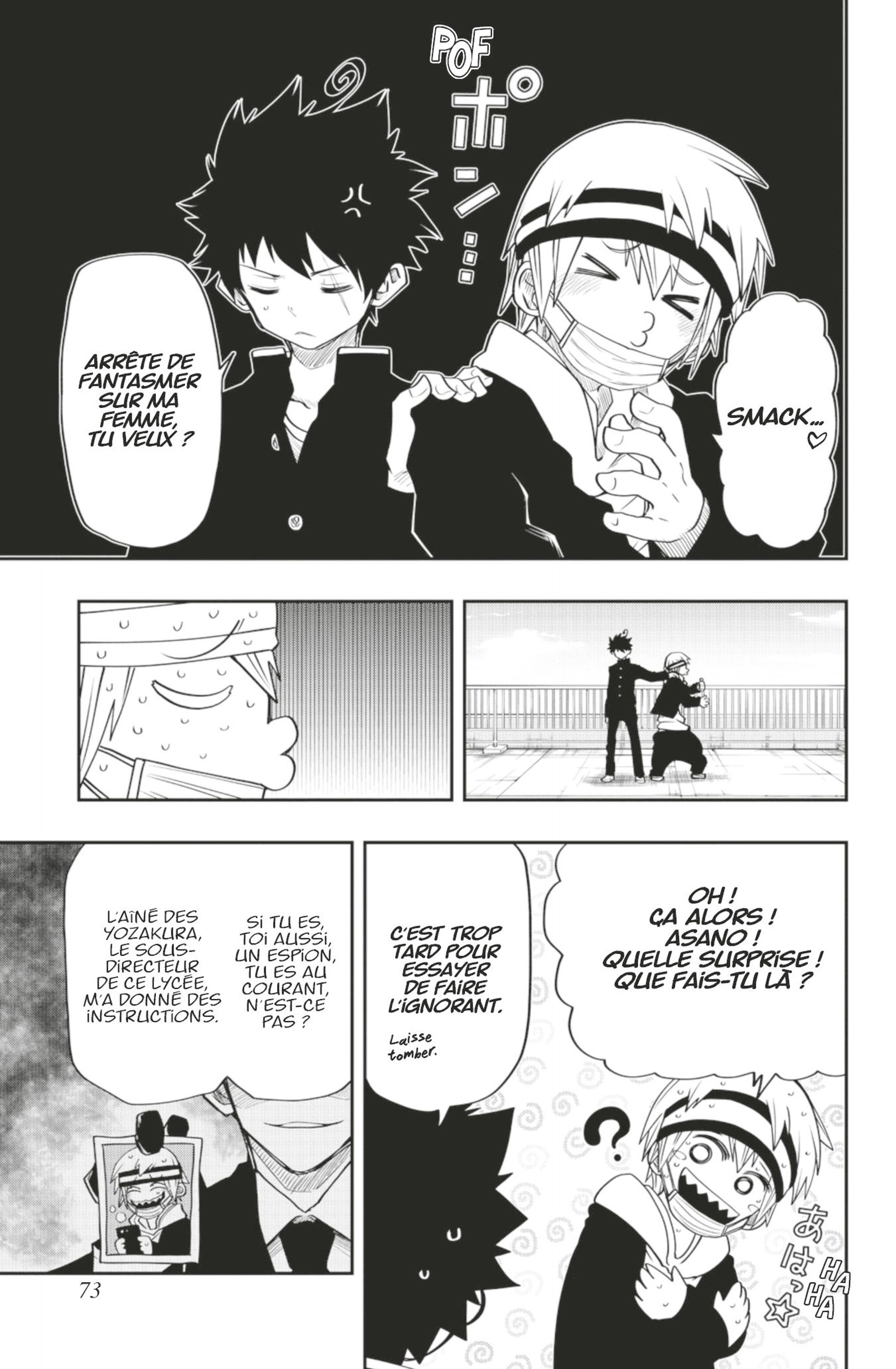 Read Mission Yozakura Family FR Manga Online