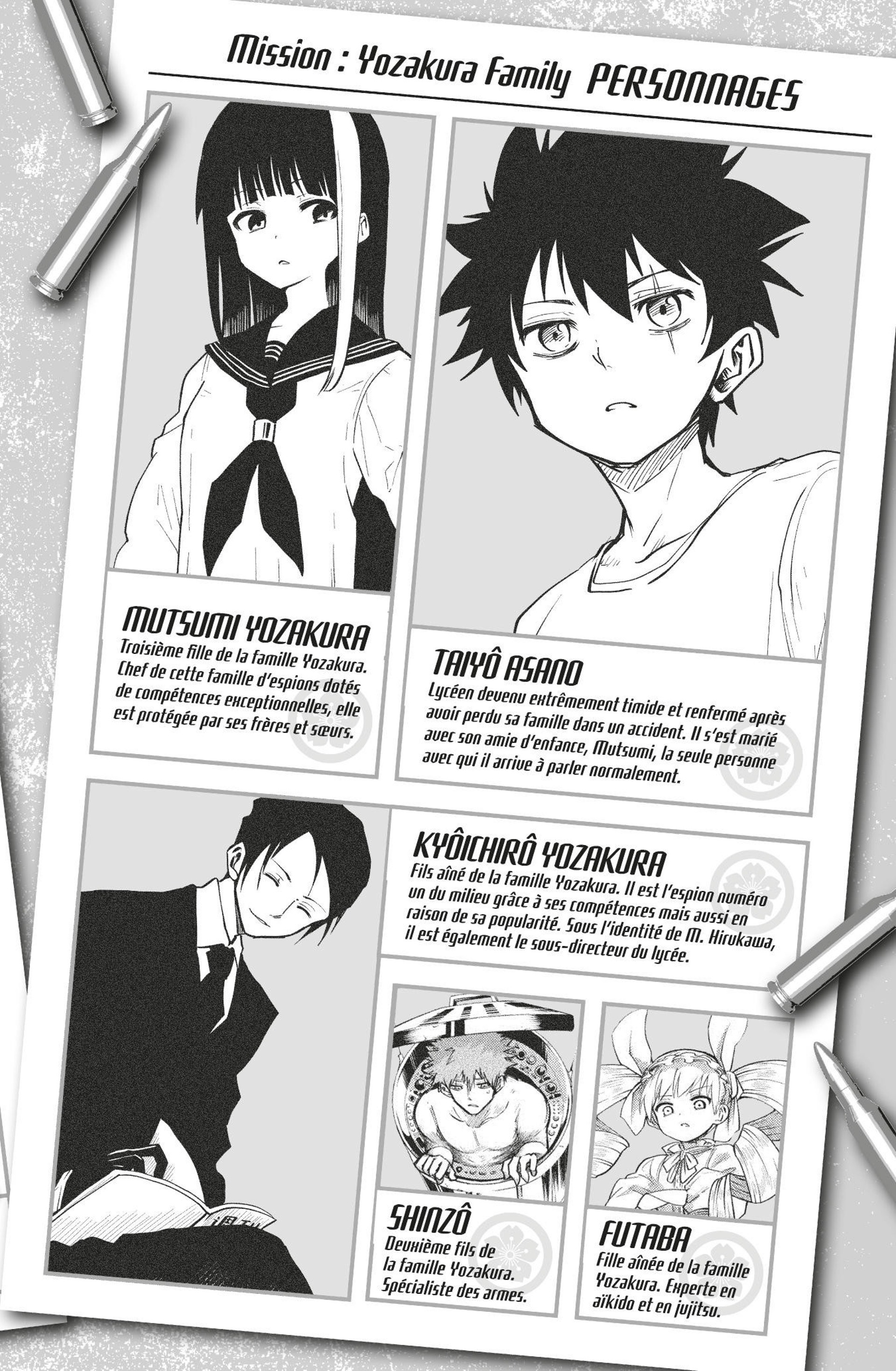 Read Mission Yozakura Family FR Manga Online