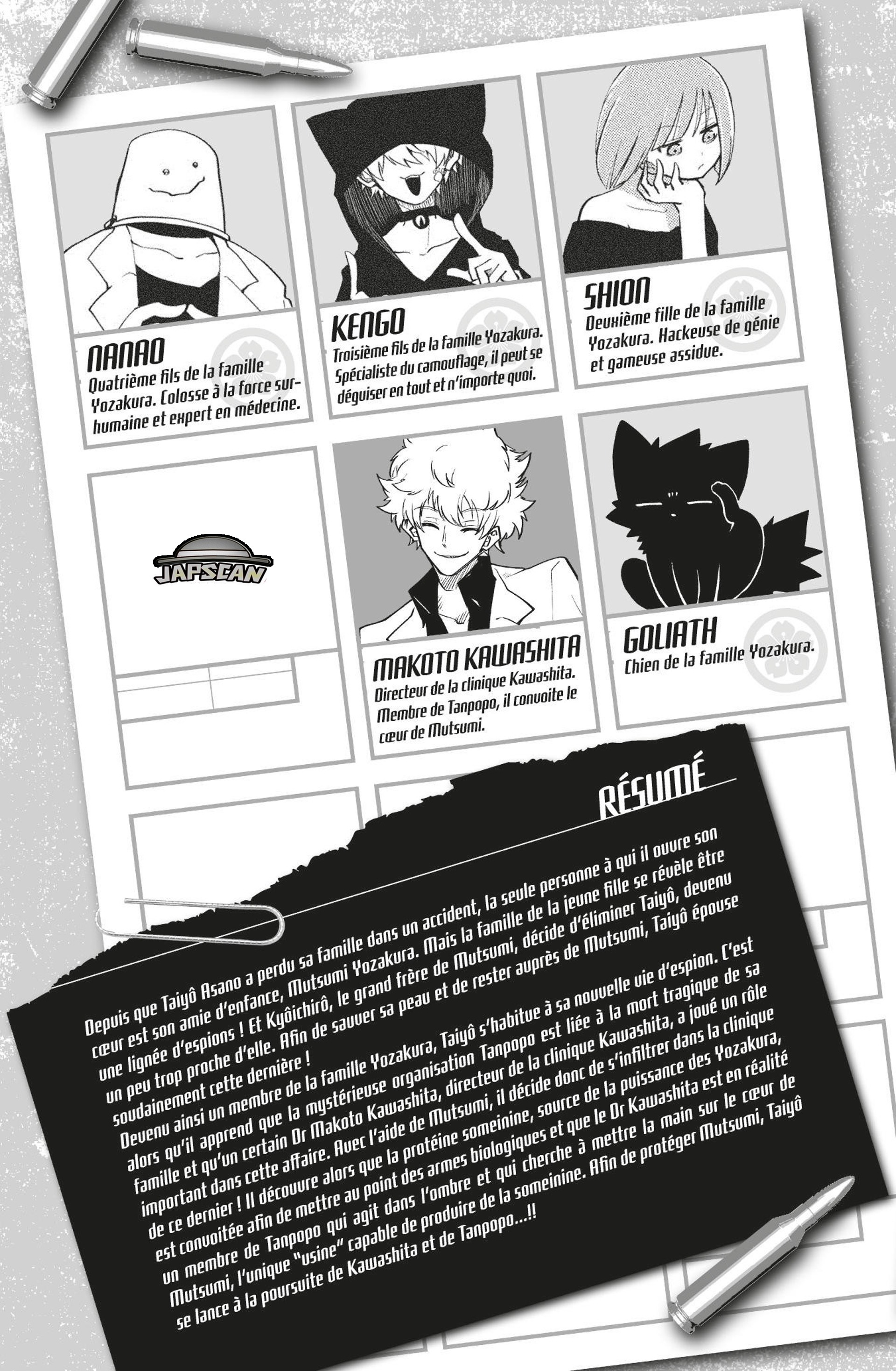 Read Mission Yozakura Family FR Manga Online