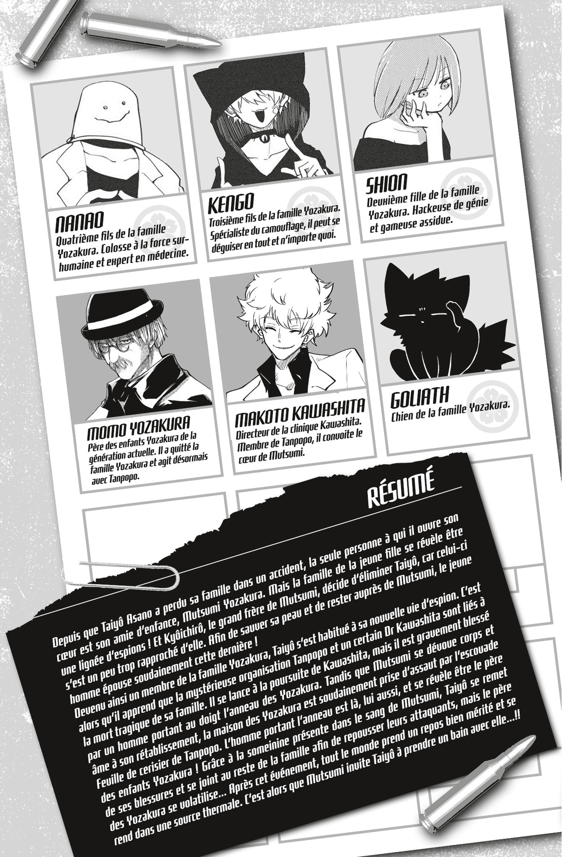 Read Mission Yozakura Family FR Manga Online