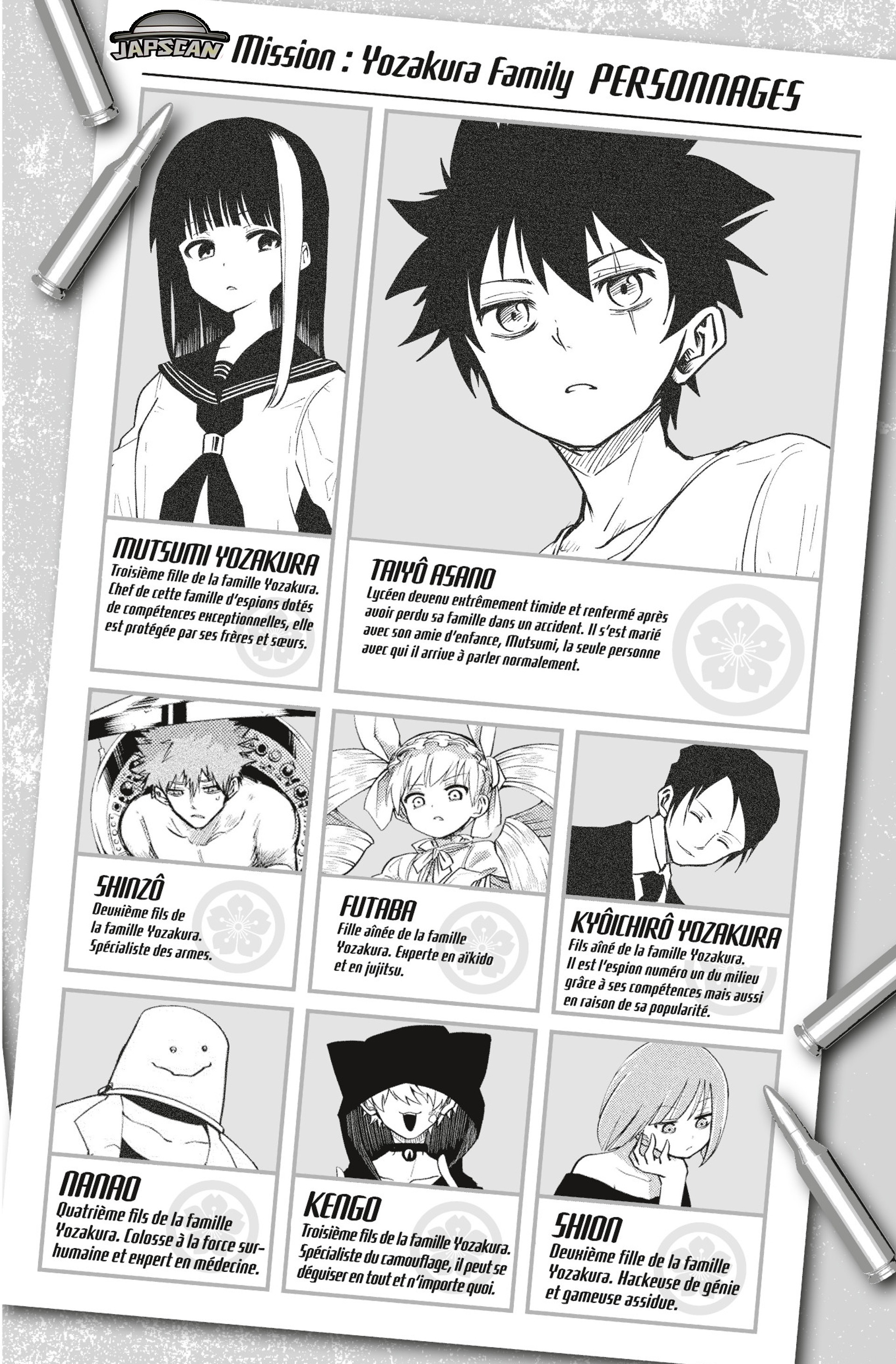 Read Mission Yozakura Family FR Manga Online