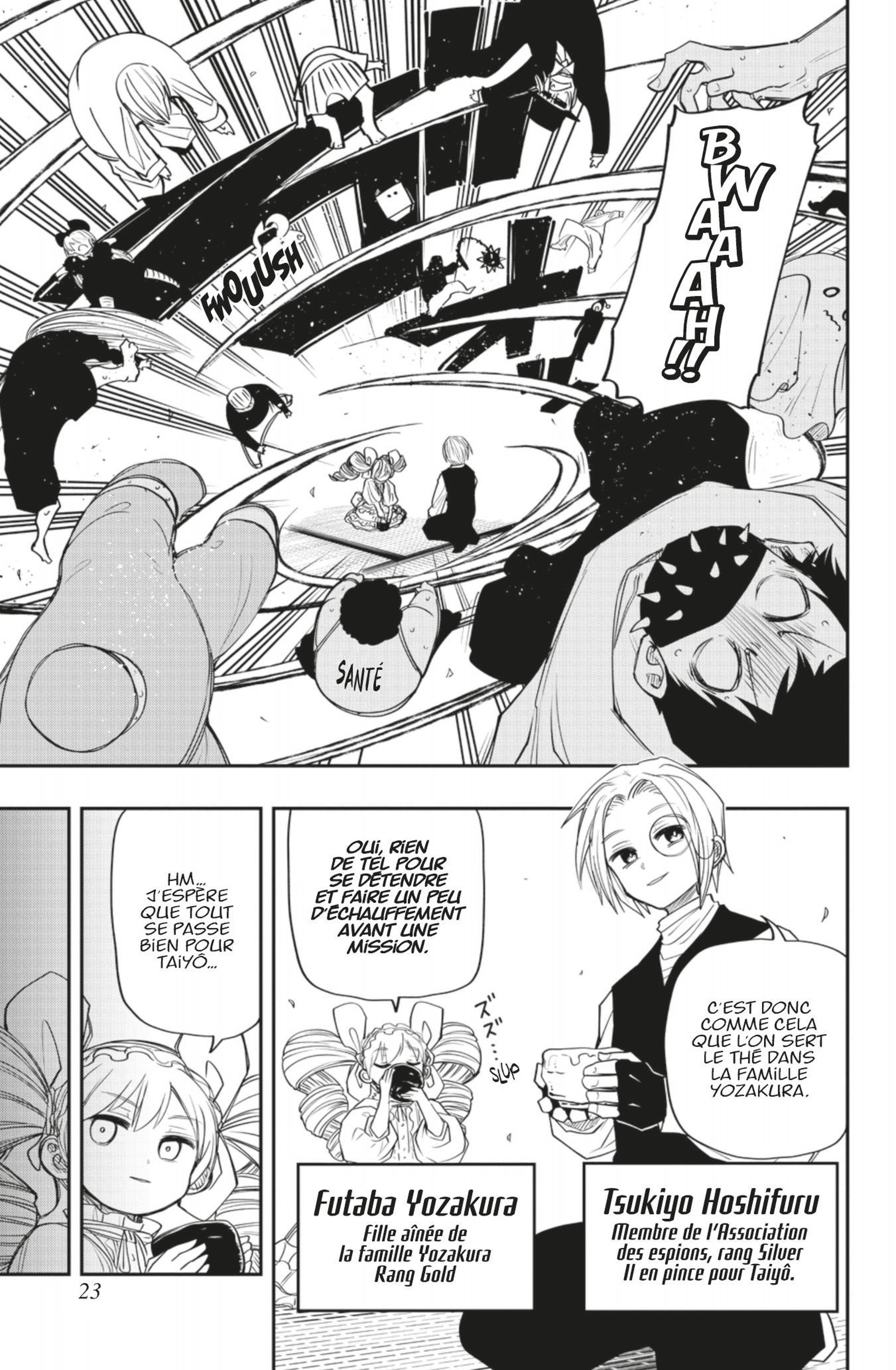 Read Mission Yozakura Family FR Manga Online