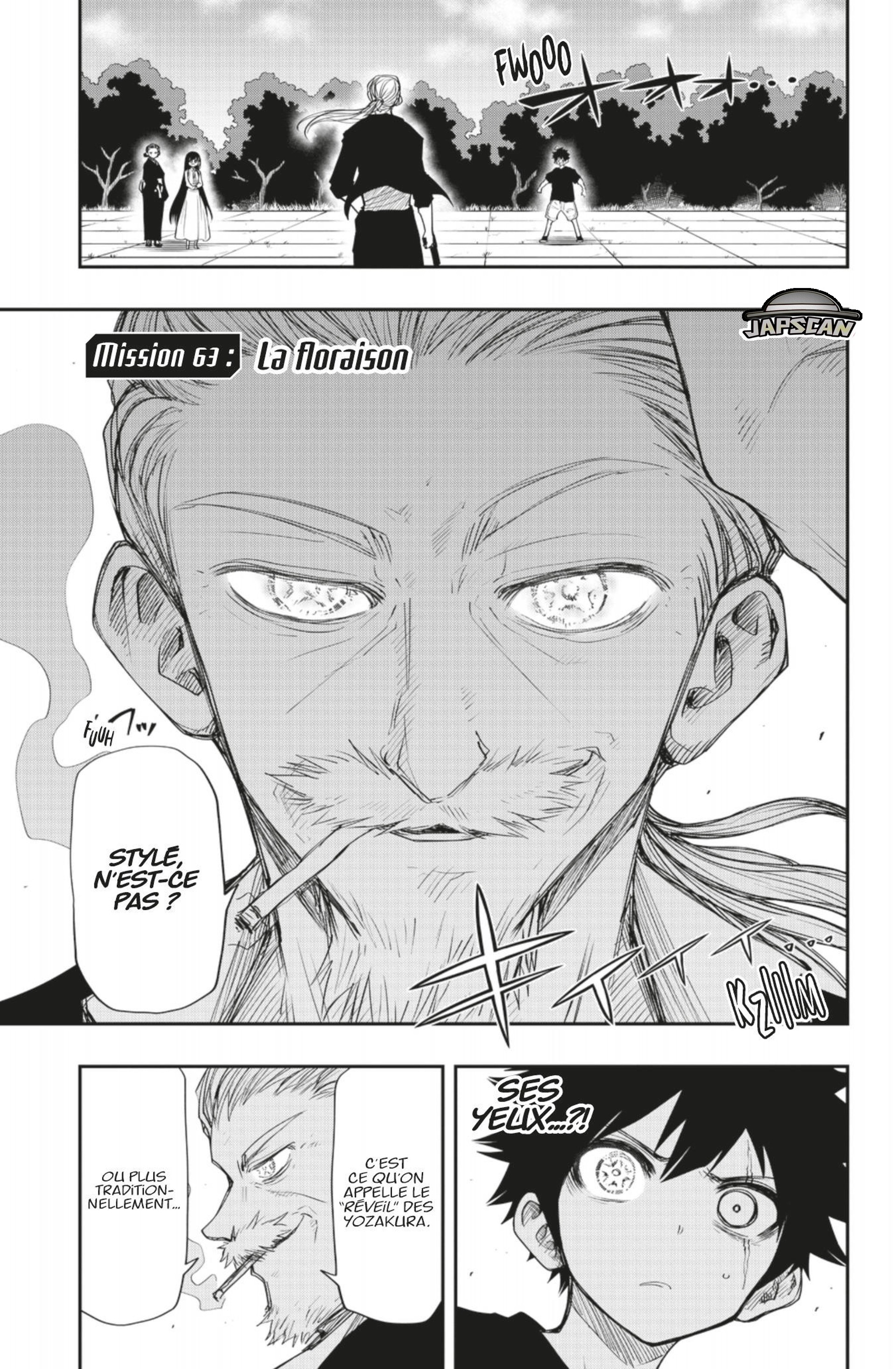 Read Mission Yozakura Family FR Manga Online