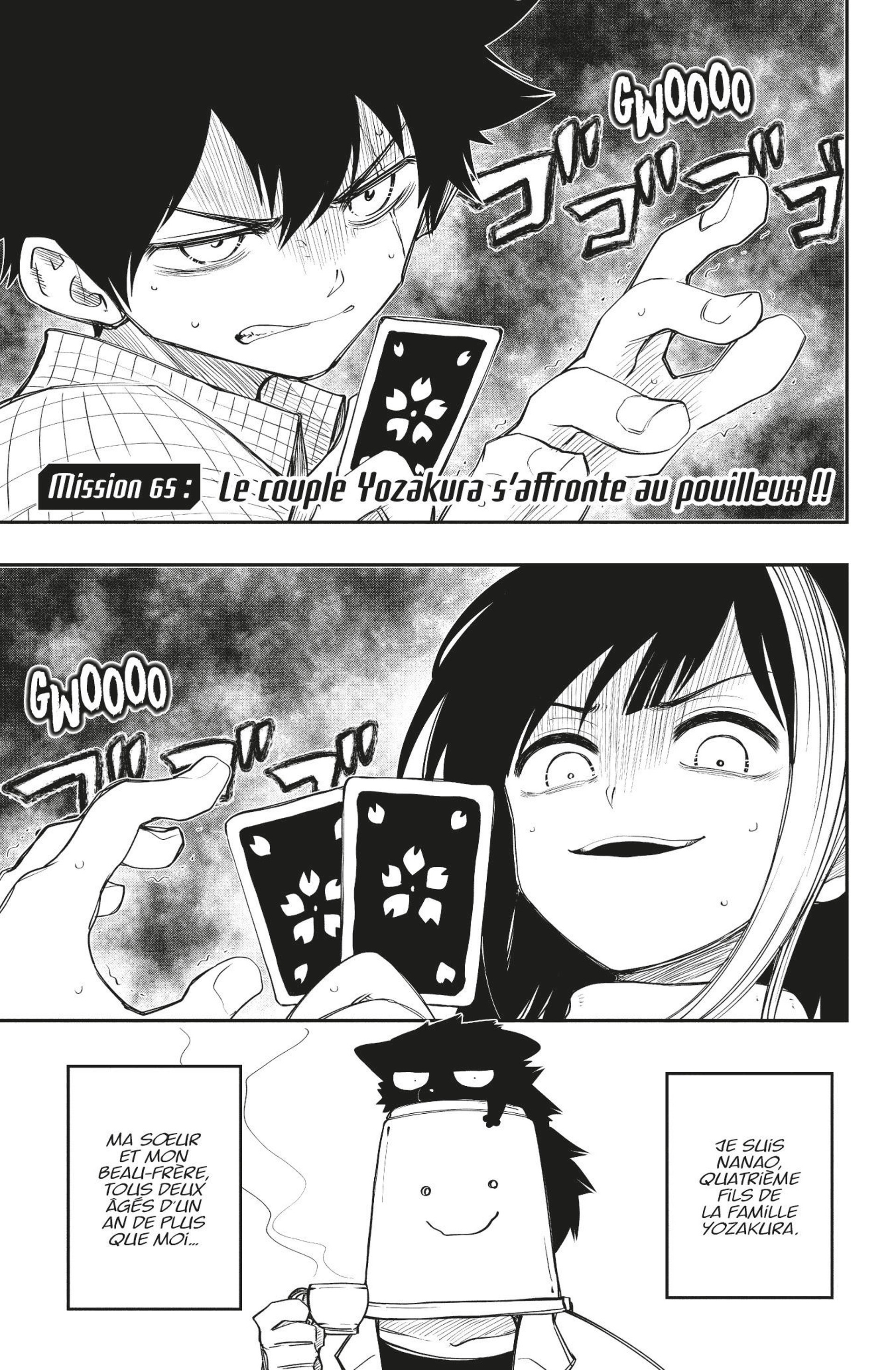Read Mission Yozakura Family FR Manga Online
