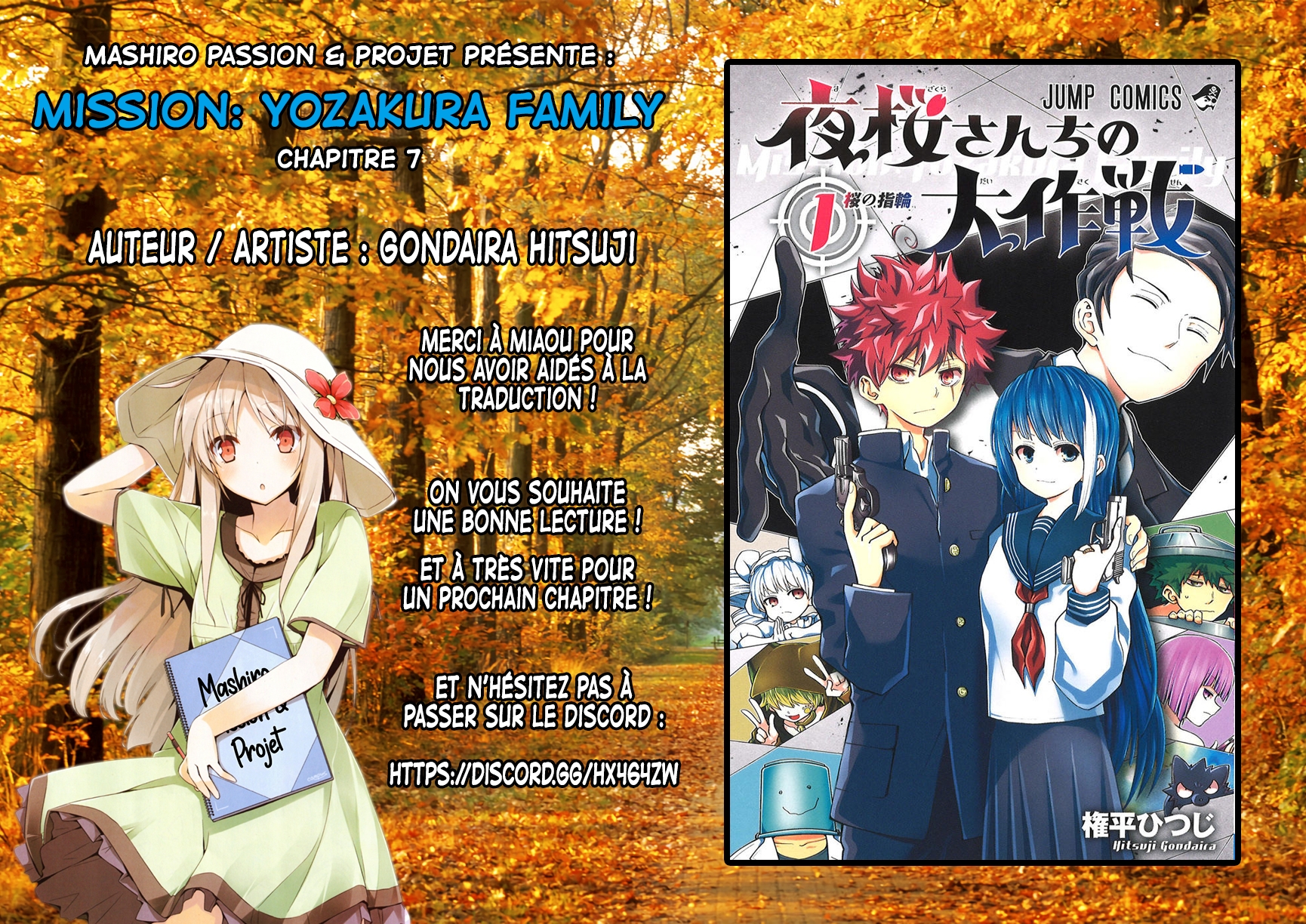 Read Mission Yozakura Family FR Manga Online