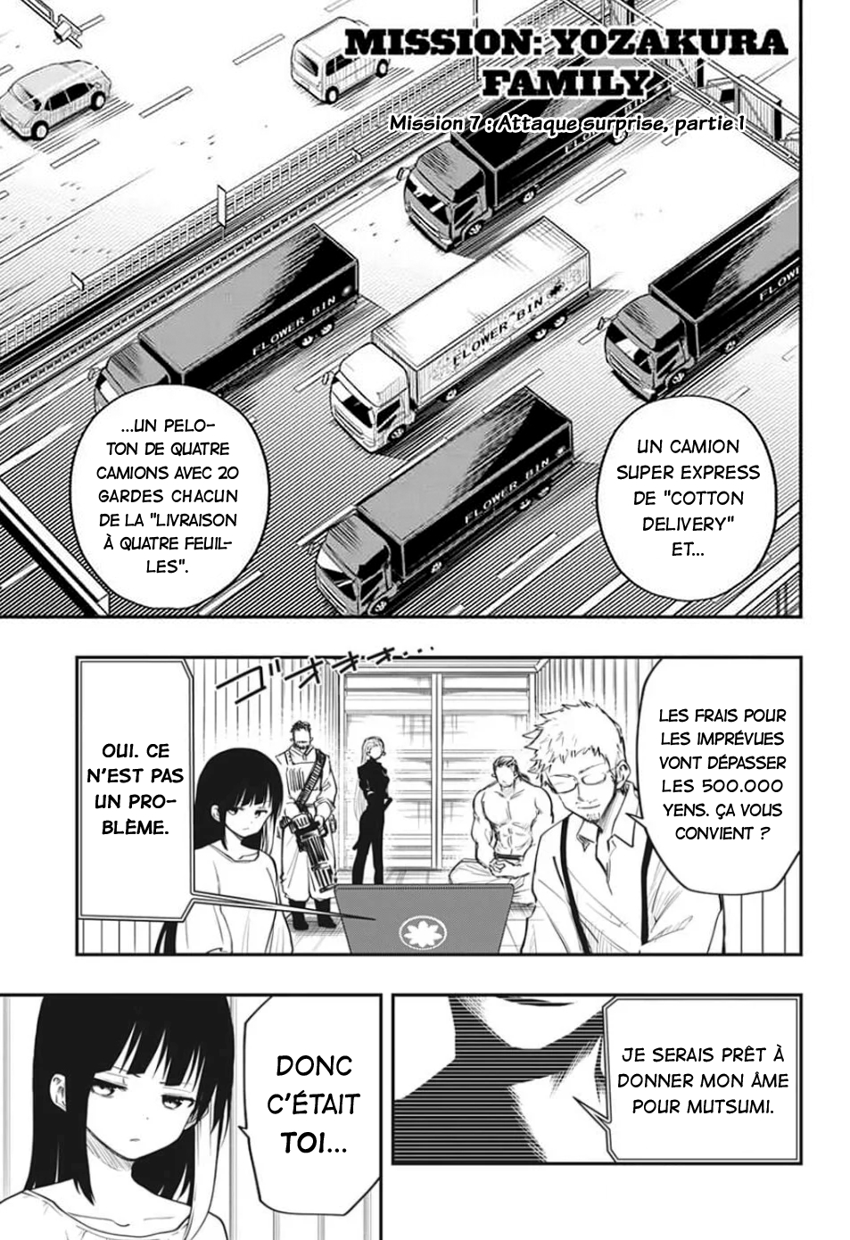 Read Mission Yozakura Family FR Manga Online