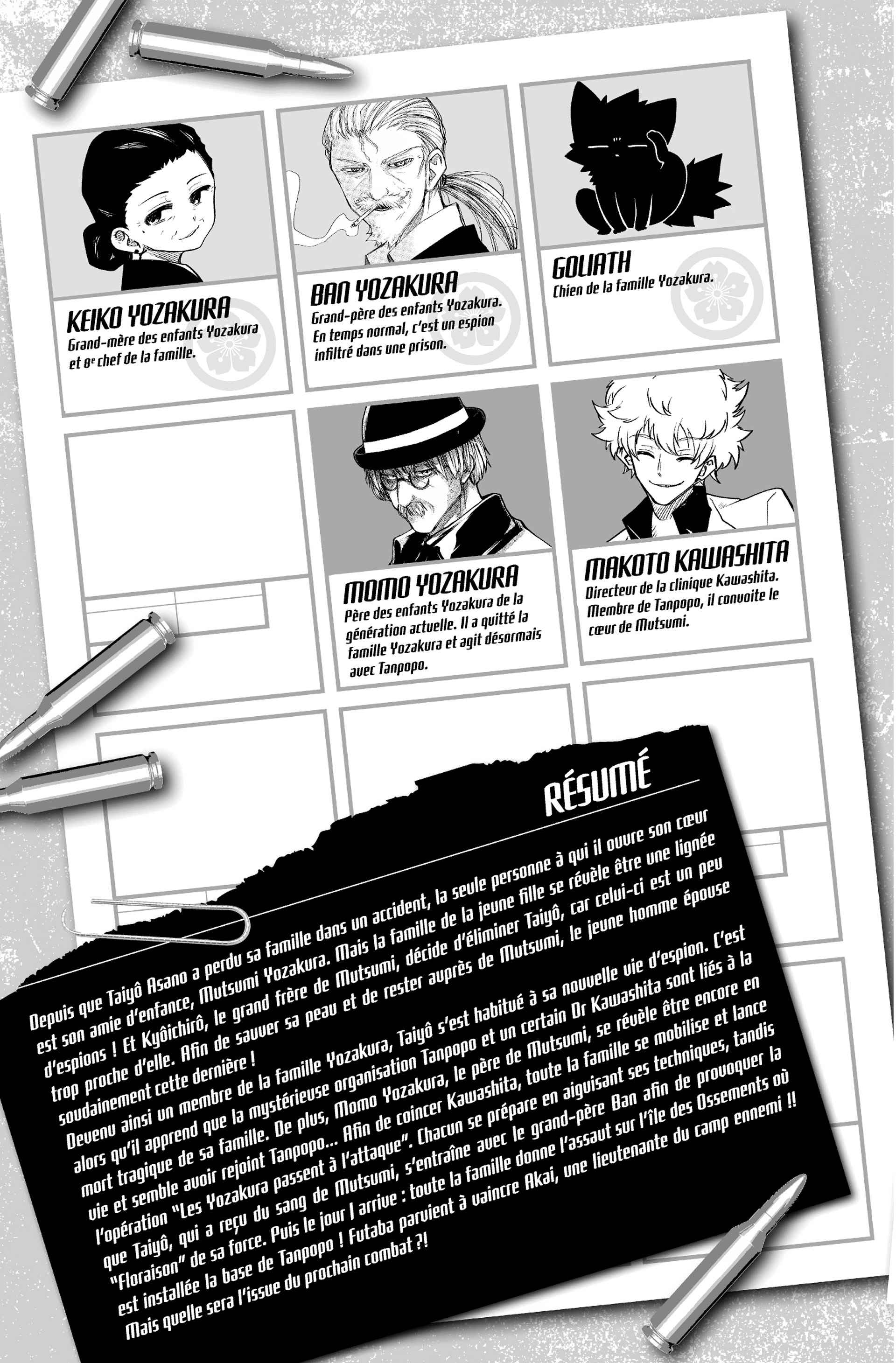 Read Mission Yozakura Family FR Manga Online