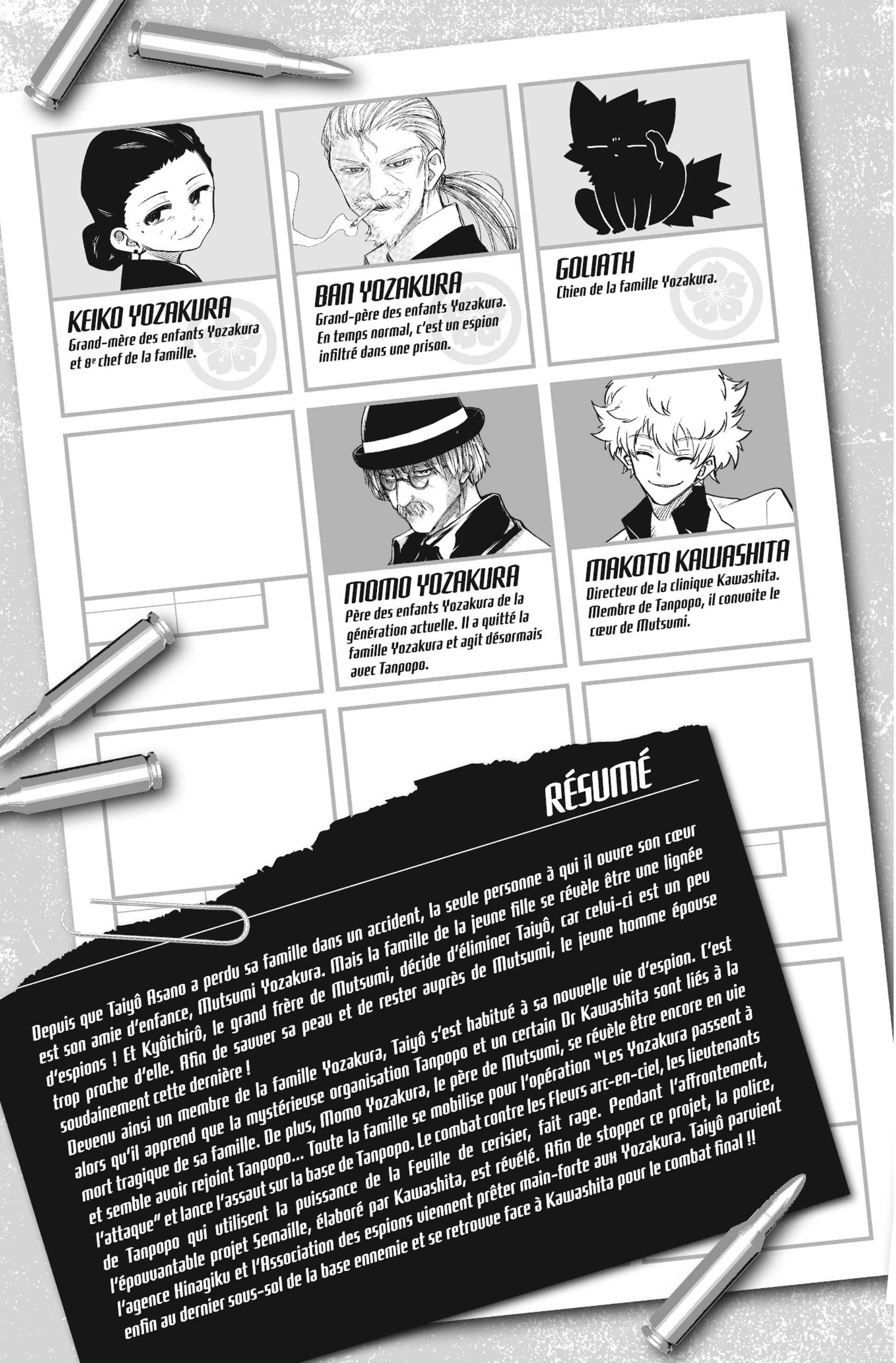 Read Mission Yozakura Family FR Manga Online