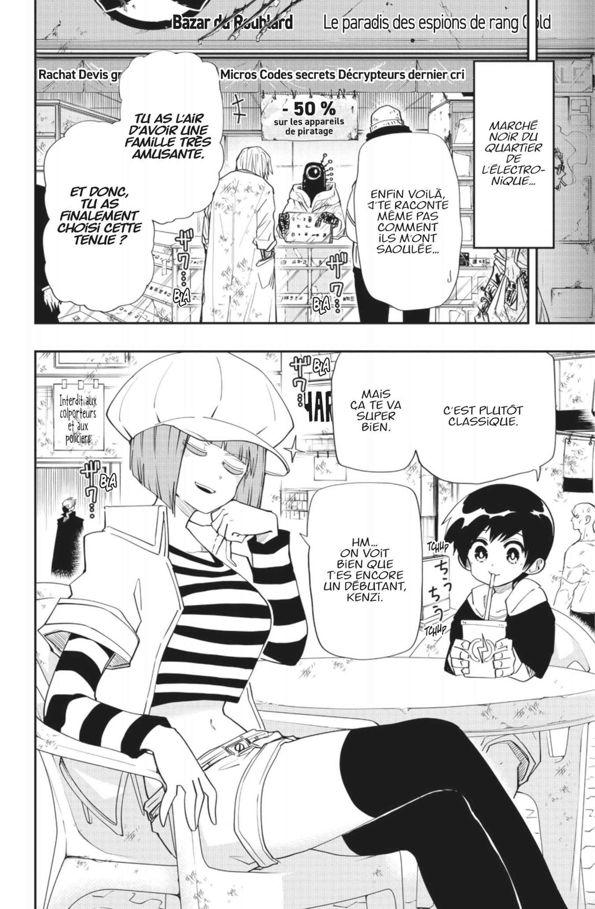 Read Mission Yozakura Family FR Manga Online