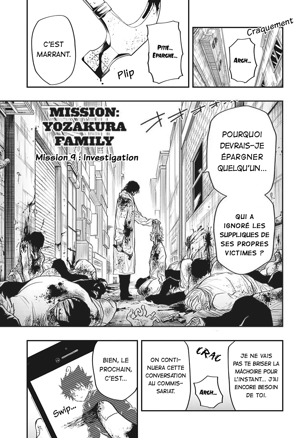 Read Mission Yozakura Family FR Manga Online