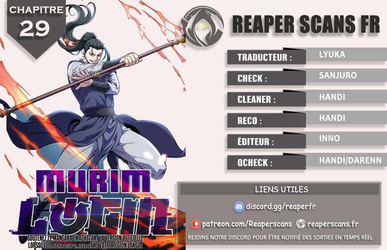 Read Murim Login FR Manga Online