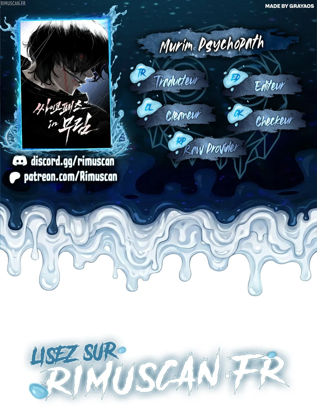 Read Murim Psychopath FR Manga Online