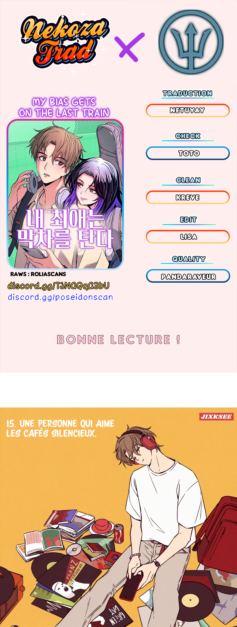 Read My Bias Gets On The Last Train FR Manga Online
