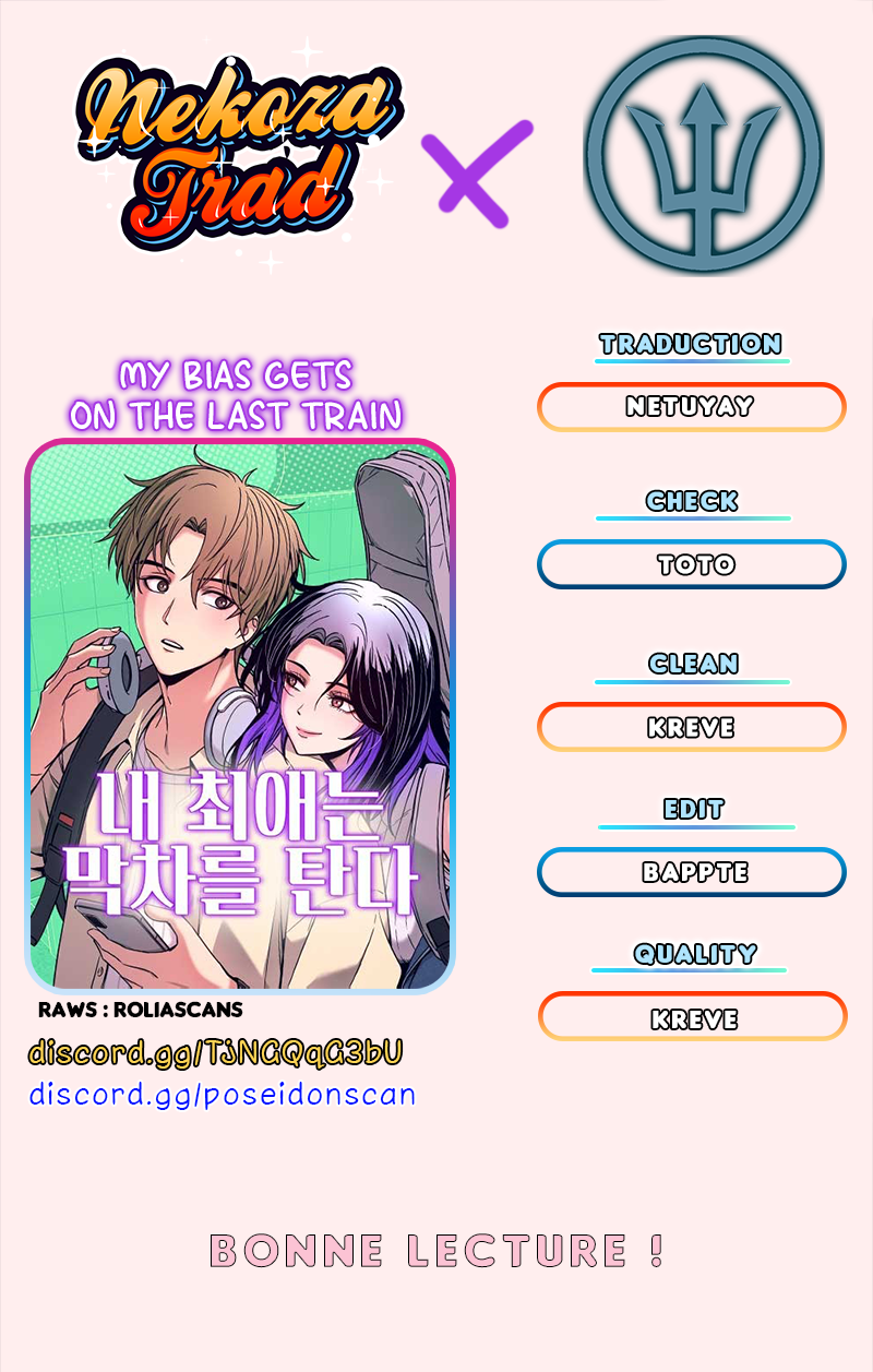 Read My Bias Gets On The Last Train FR Manga Online