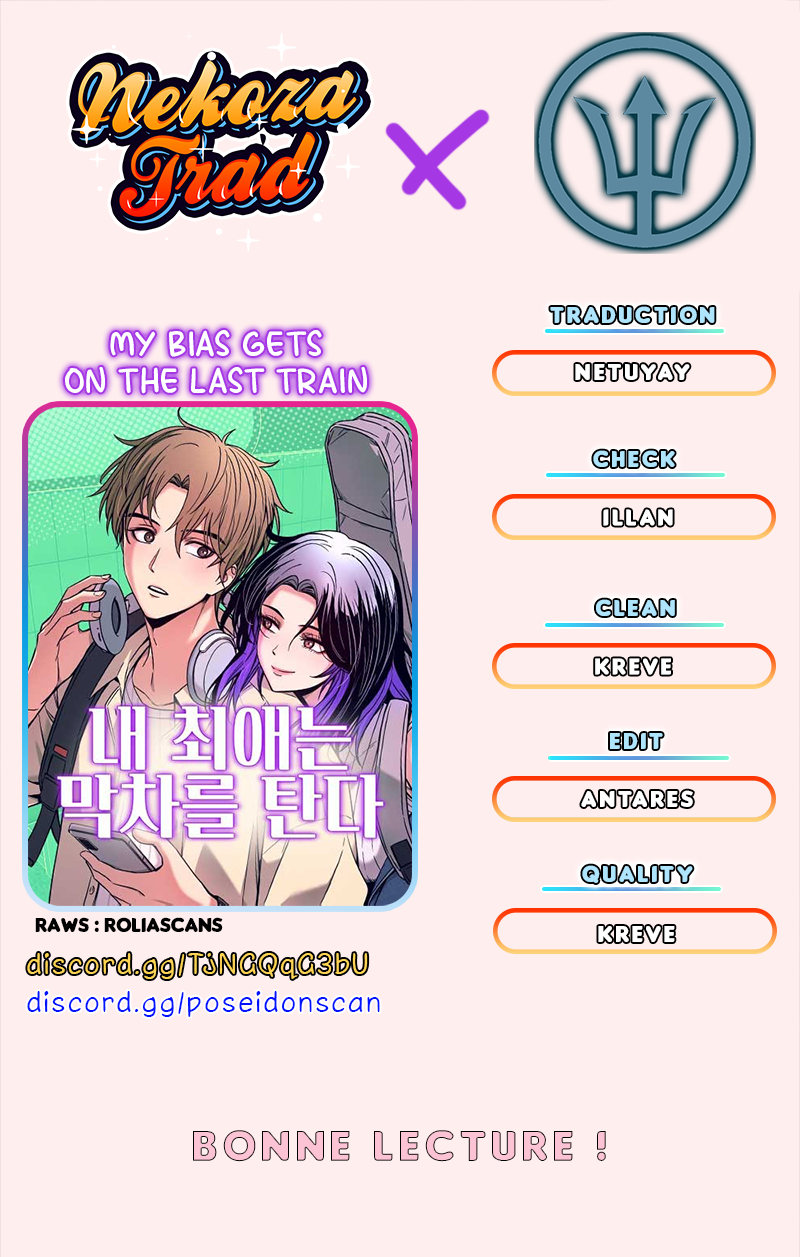 Read My Bias Gets On The Last Train FR Manga Online