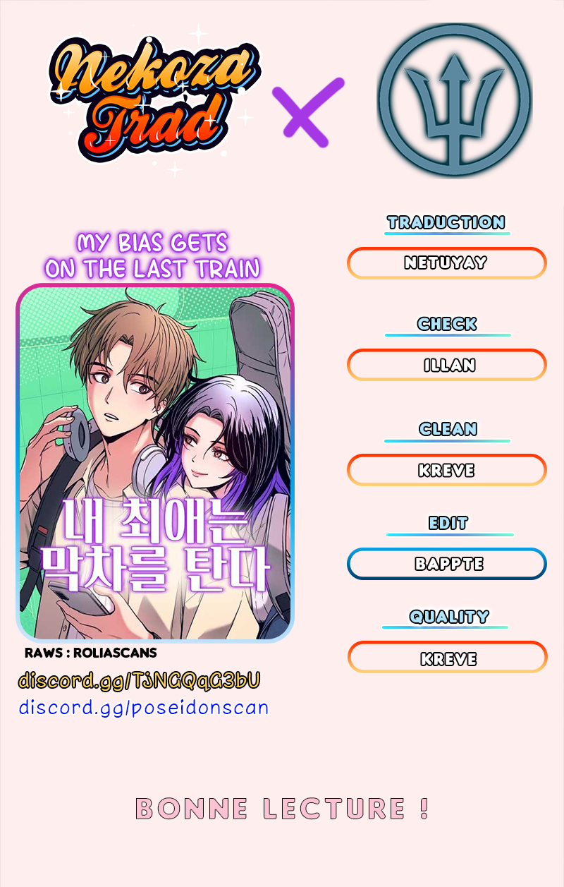 Read My Bias Gets On The Last Train FR Manga Online
