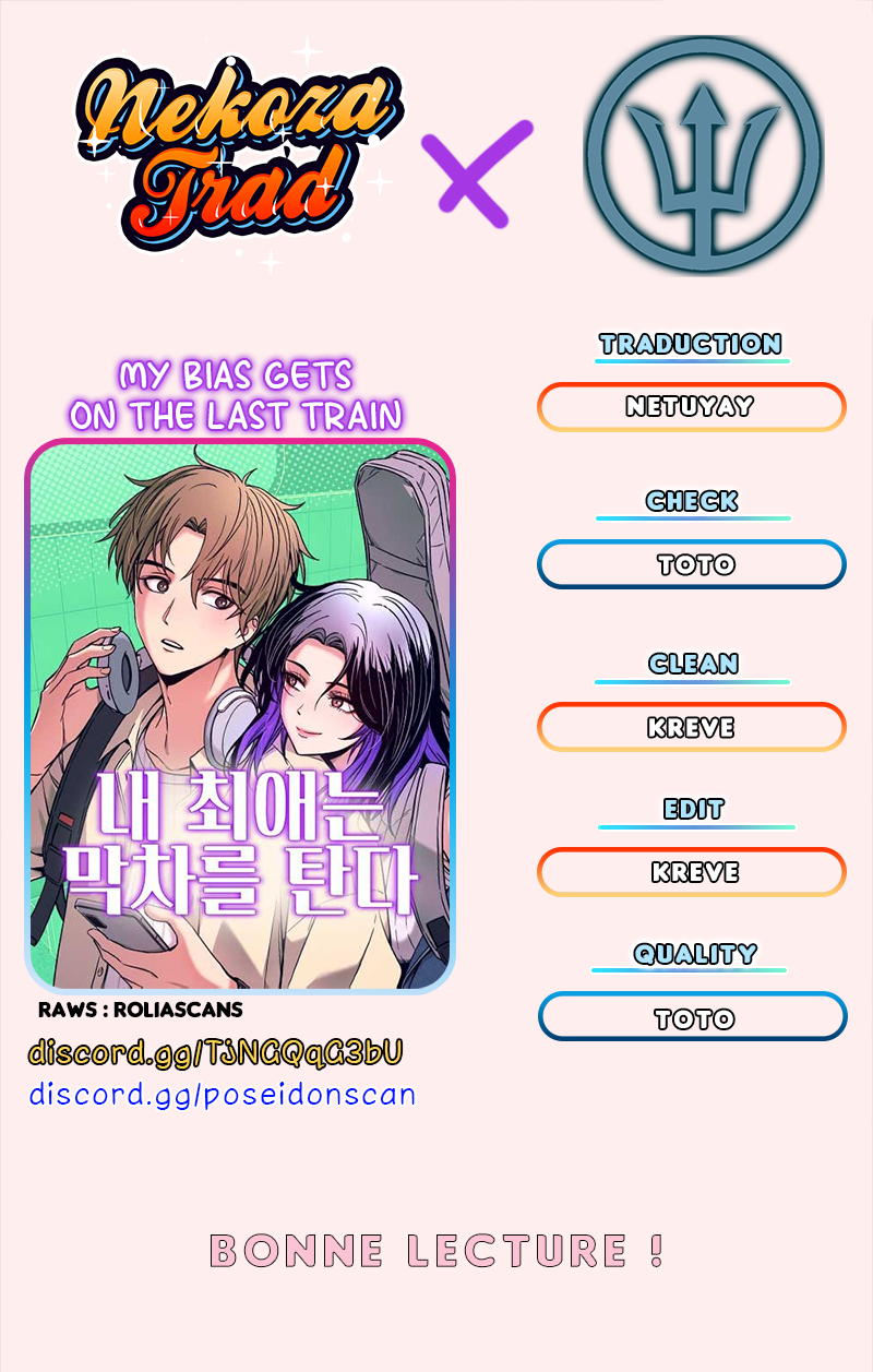 Read My Bias Gets On The Last Train FR Manga Online