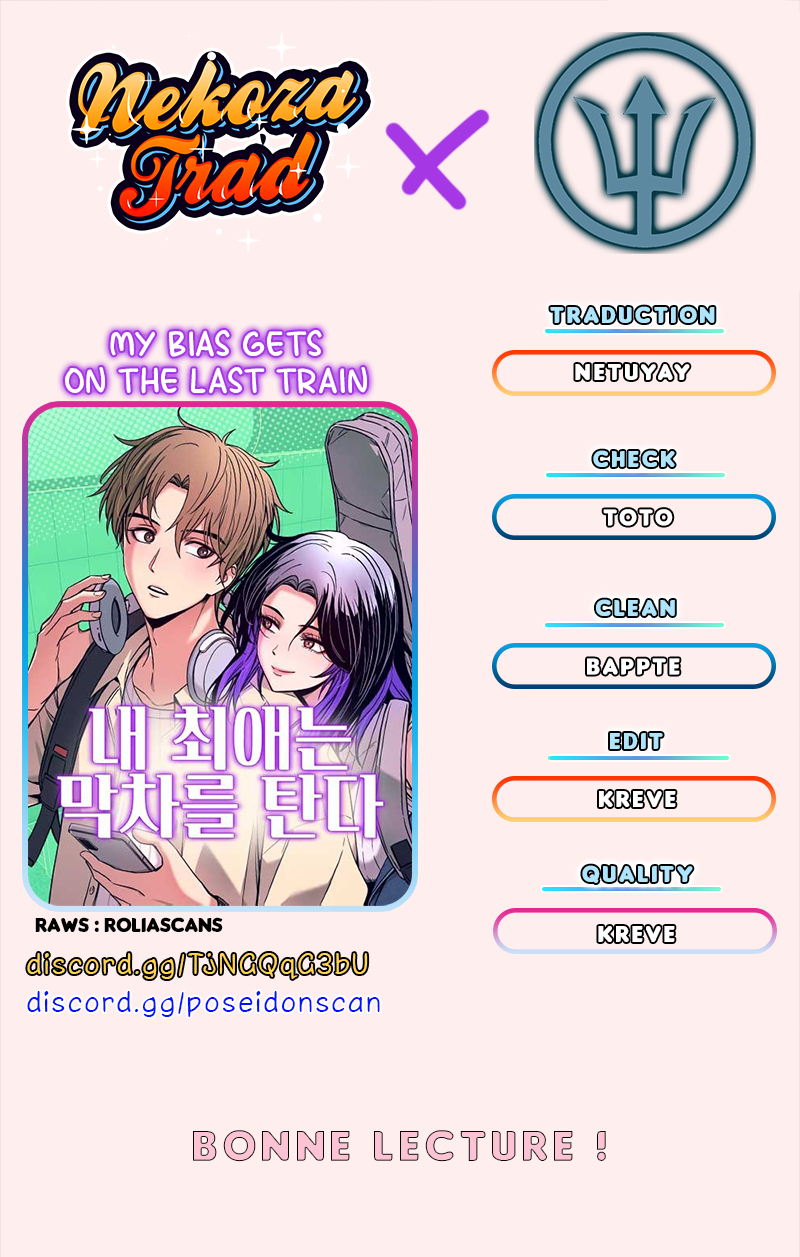 Read My Bias Gets On The Last Train FR Manga Online