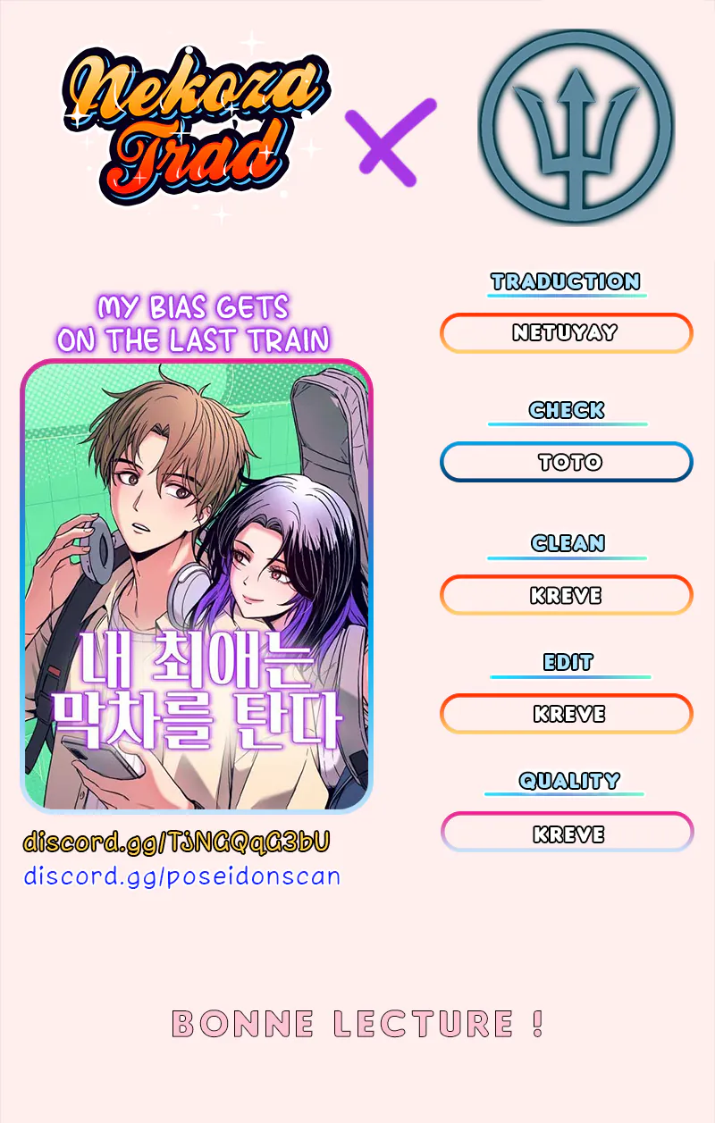 Read My Bias Gets On The Last Train FR Manga Online
