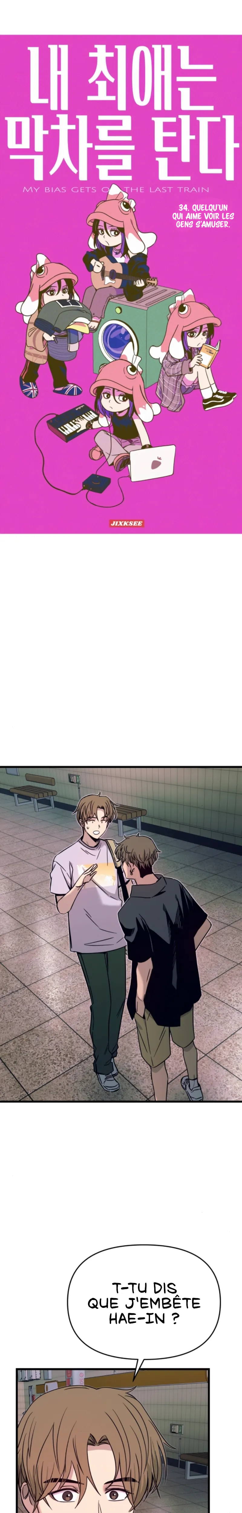 Read My Bias Gets On The Last Train FR Manga Online