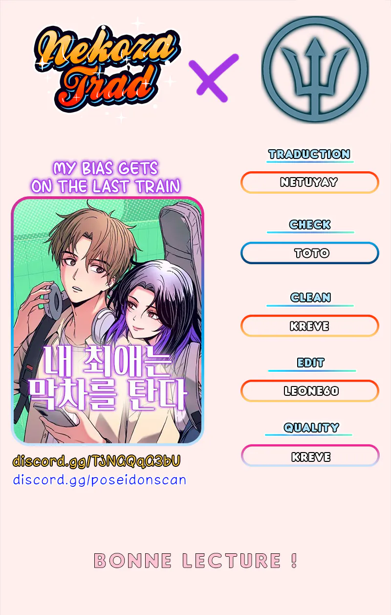 Read My Bias Gets On The Last Train FR Manga Online