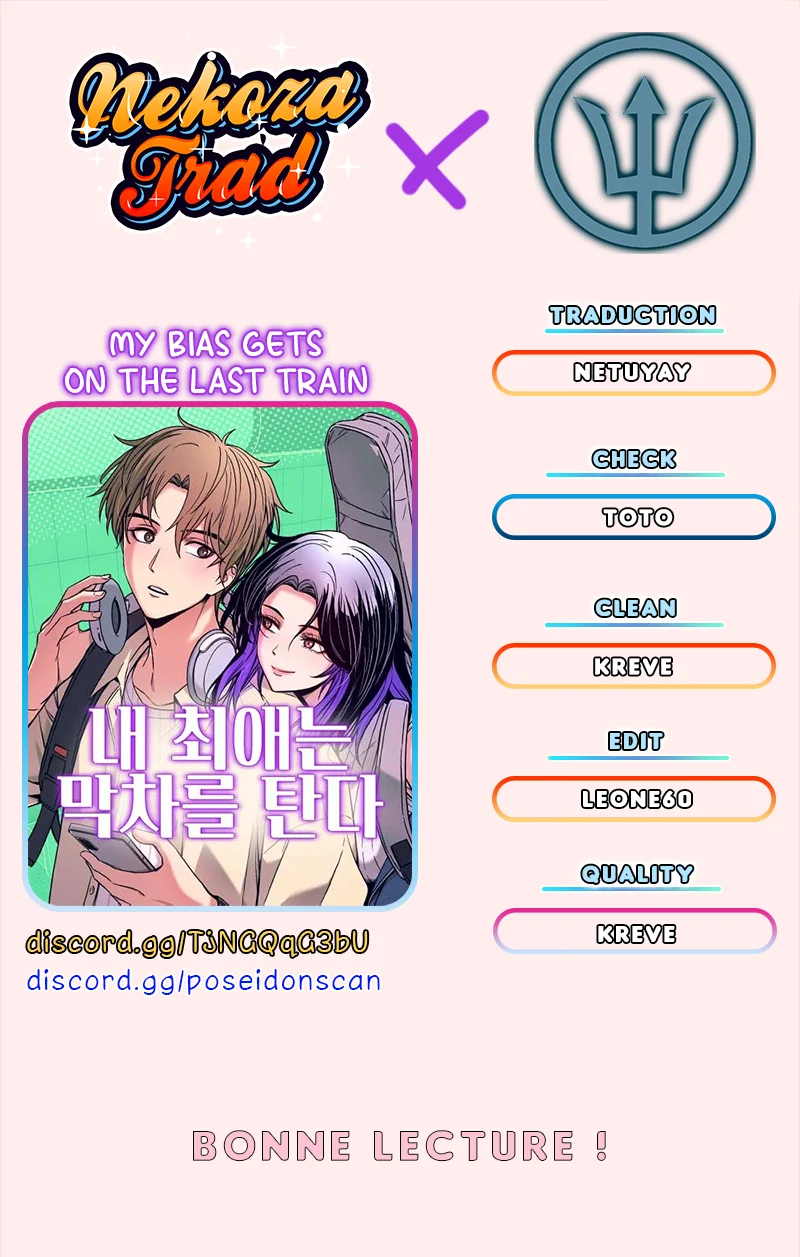 Read My Bias Gets On The Last Train FR Manga Online