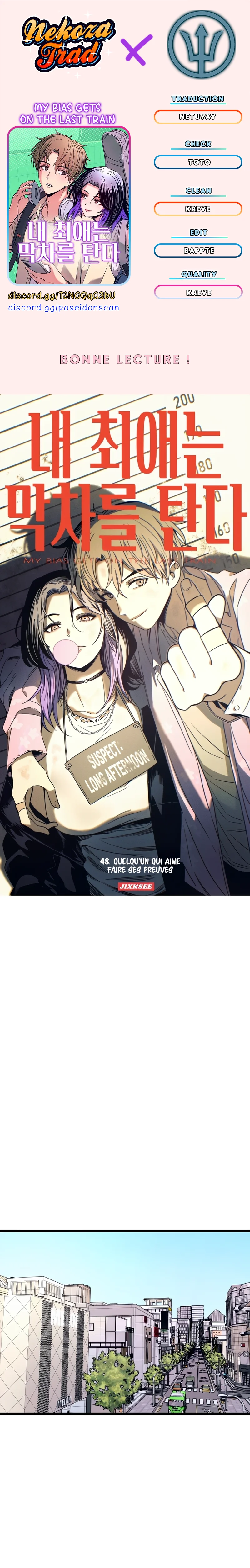 Read My Bias Gets On The Last Train FR Manga Online