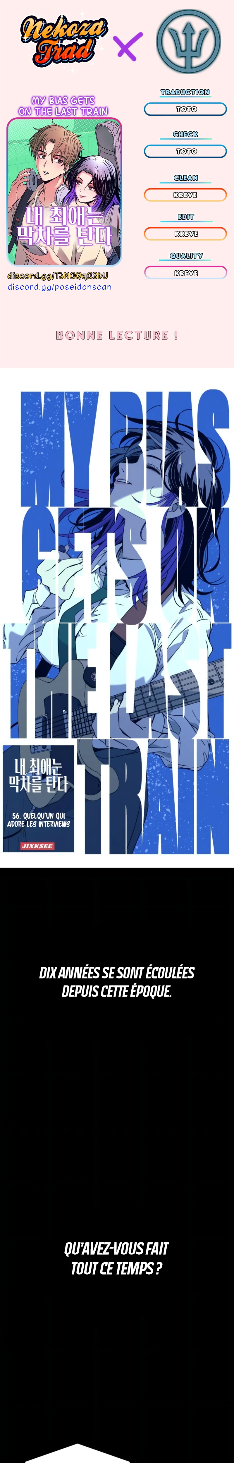 Read My Bias Gets On The Last Train FR Manga Online