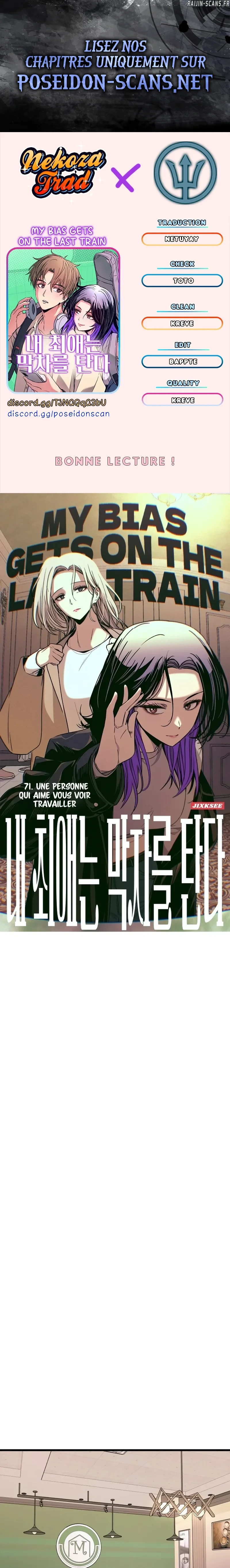 Read My Bias Gets On The Last Train FR Manga Online