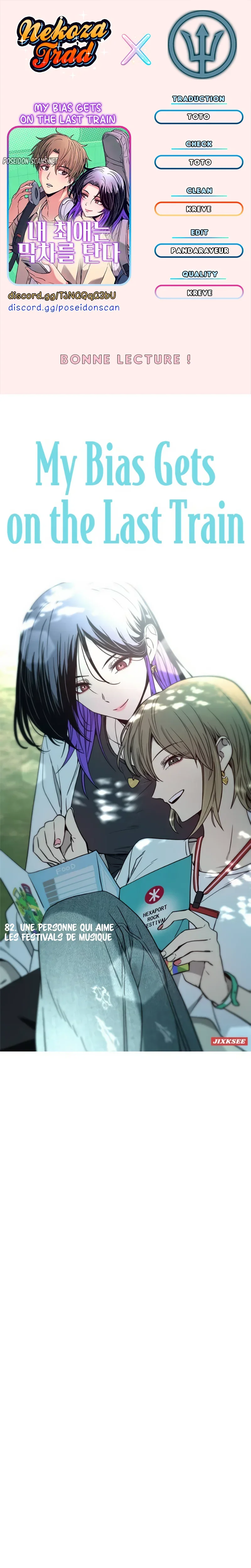 Read My Bias Gets On The Last Train FR Manga Online