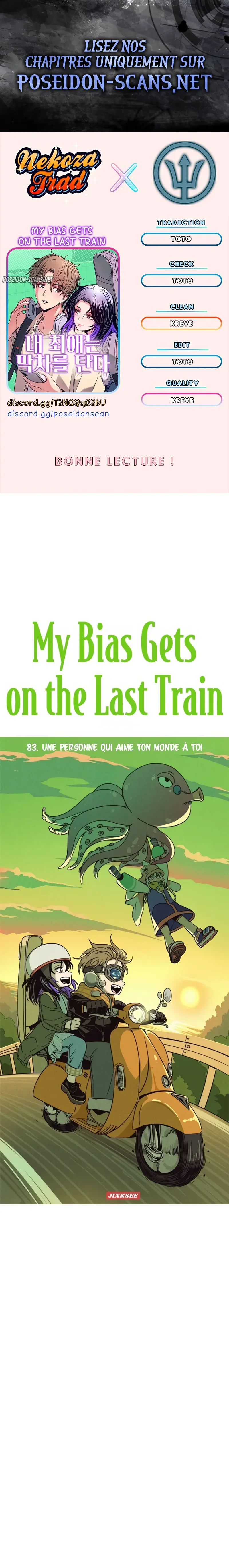 Read My Bias Gets On The Last Train FR Manga Online