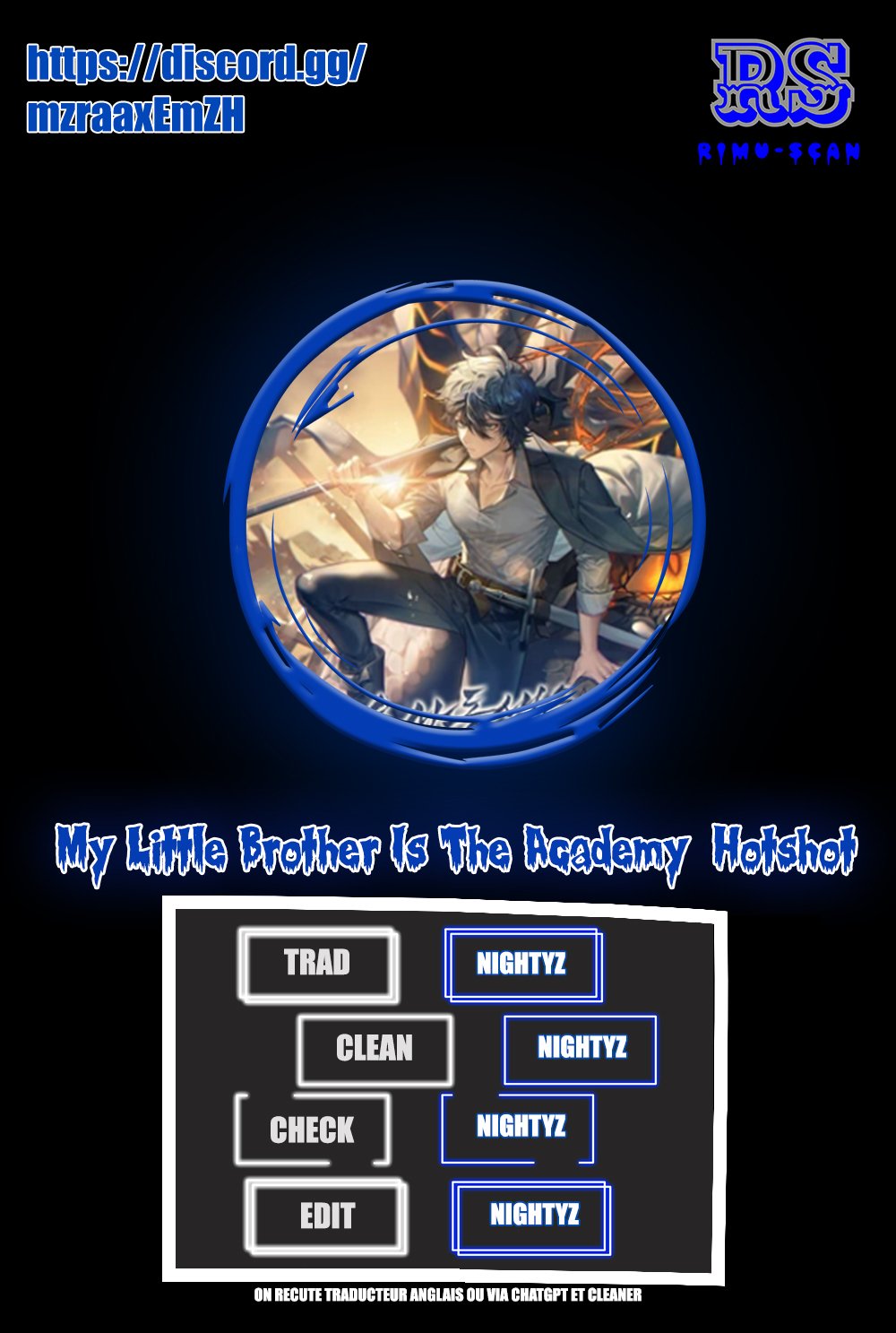 Read My Little Brother Is the Academy's Hotshot FR Manga Online