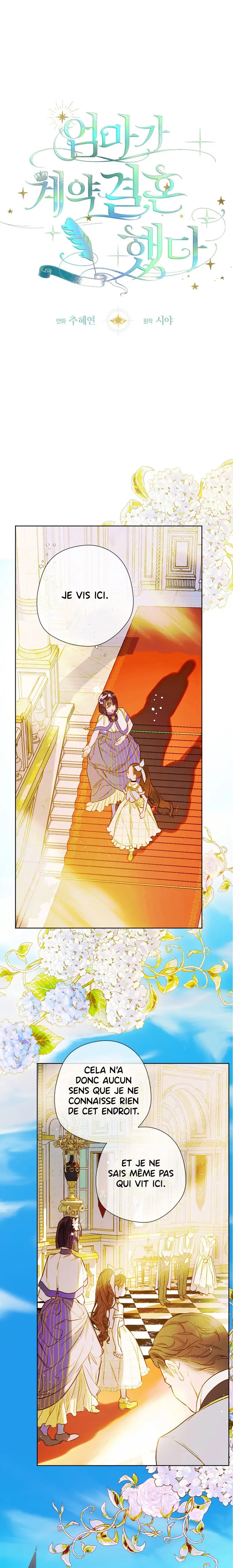 Read My Mom Got A Contract Marriage FR Manga Online