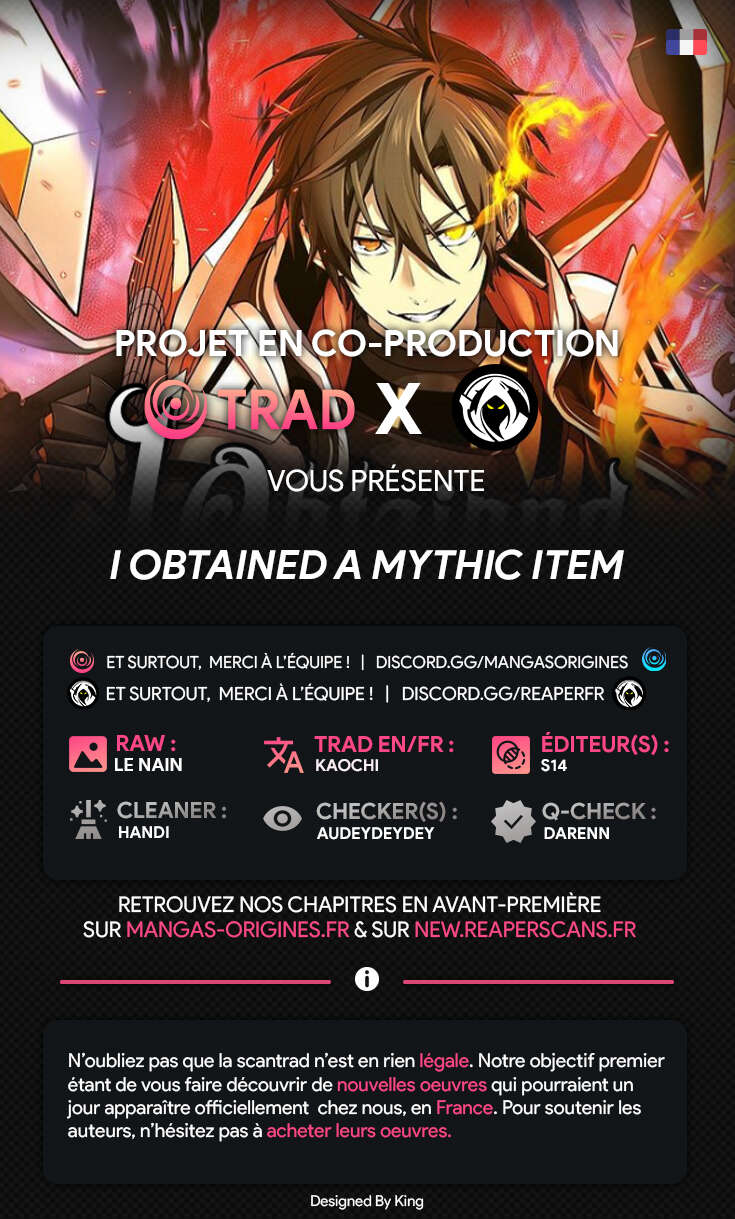 Read Mythic Item Obtained FR Manga Online