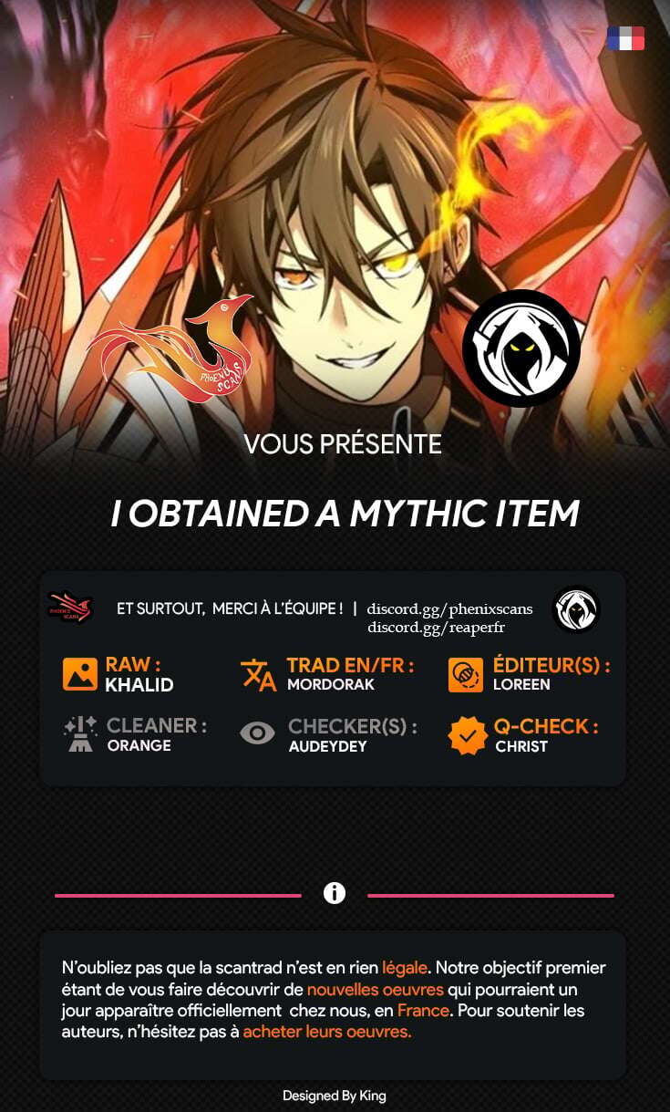 Read Mythic Item Obtained FR Manga Online