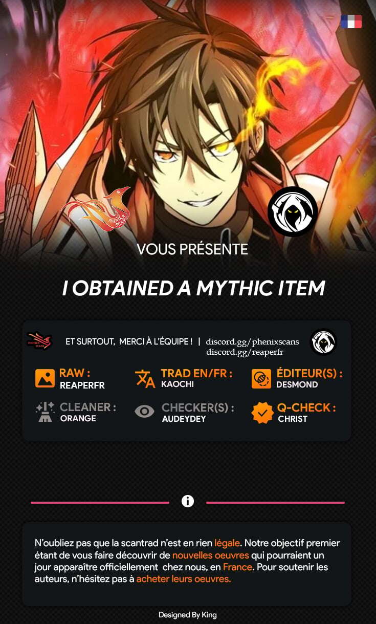 Read Mythic Item Obtained FR Manga Online