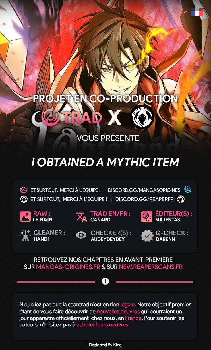 Read Mythic Item Obtained FR Manga Online