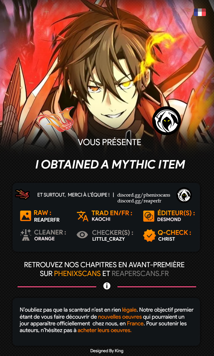 Read Mythic Item Obtained FR Manga Online