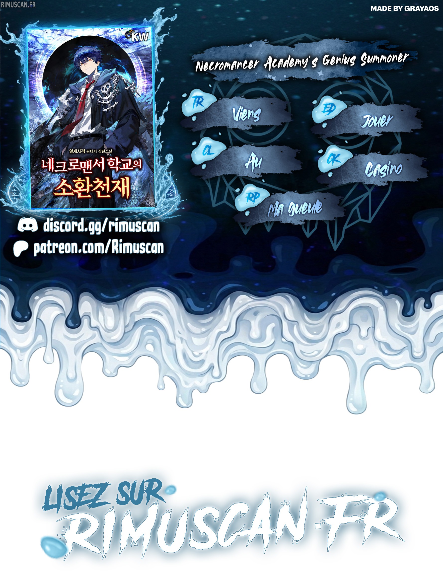 Read Necromancer Academy’s Genius Summoner FR Manga Online