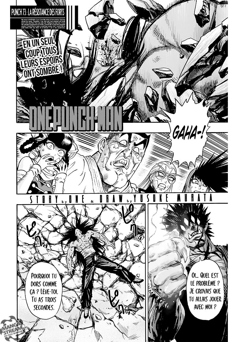 Read One Punch man FR Manga Online