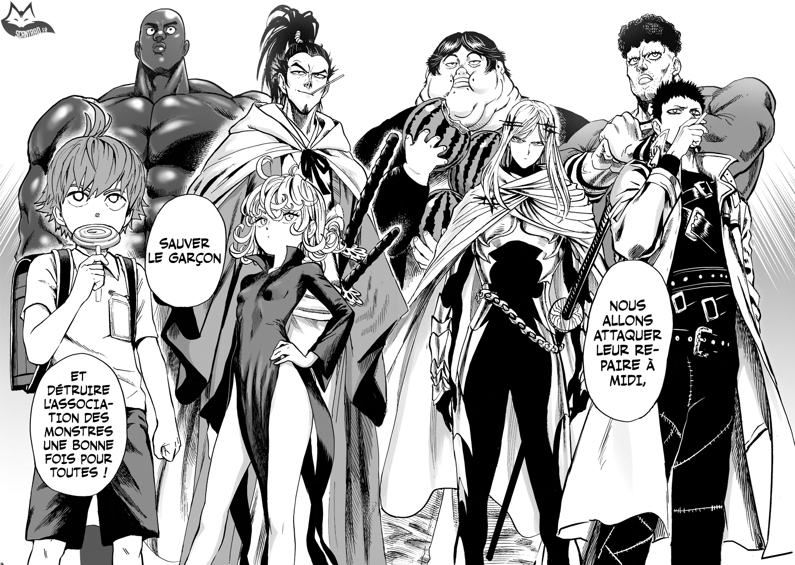 Read One Punch man FR Manga Online