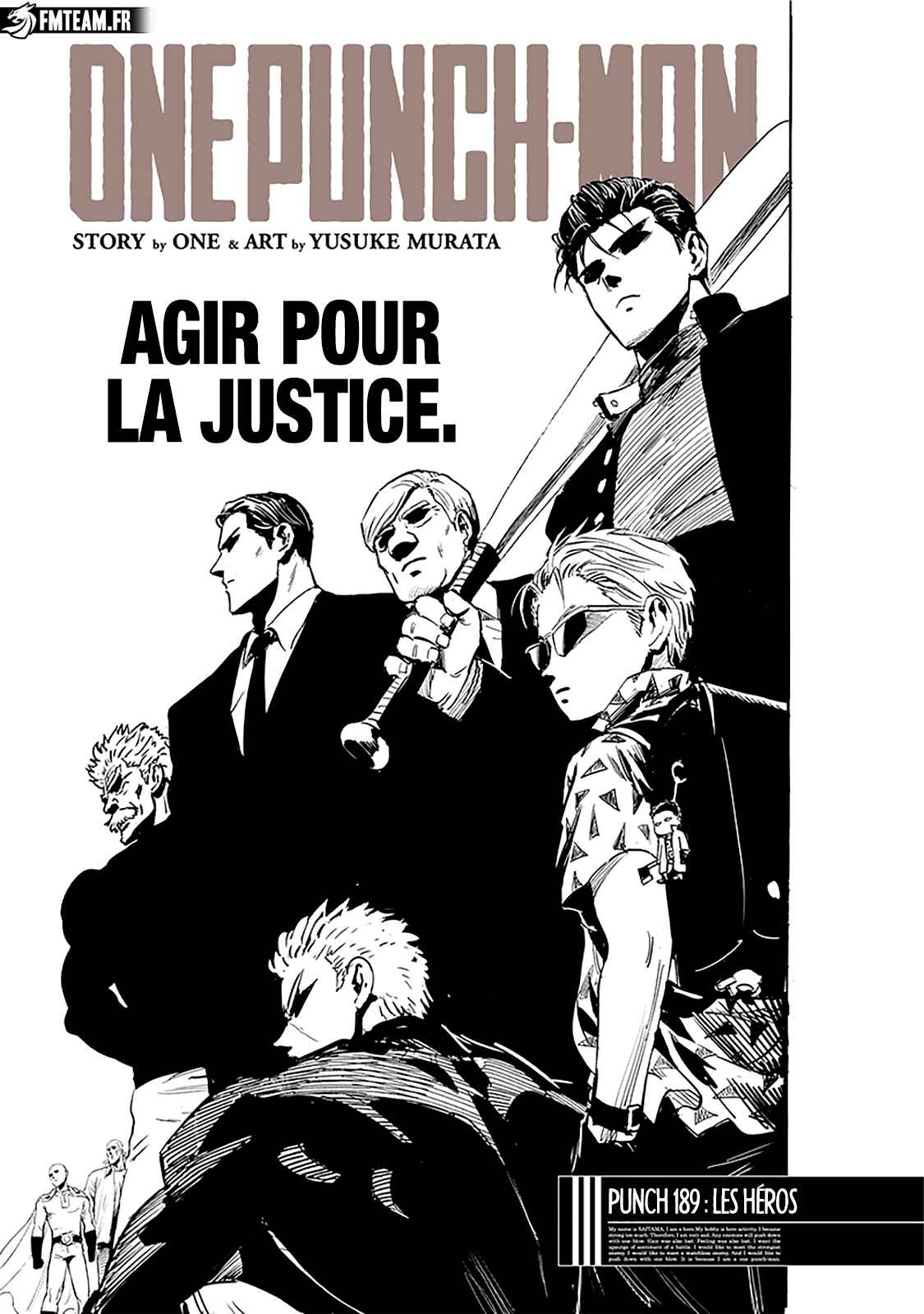 Read One Punch man FR Manga Online